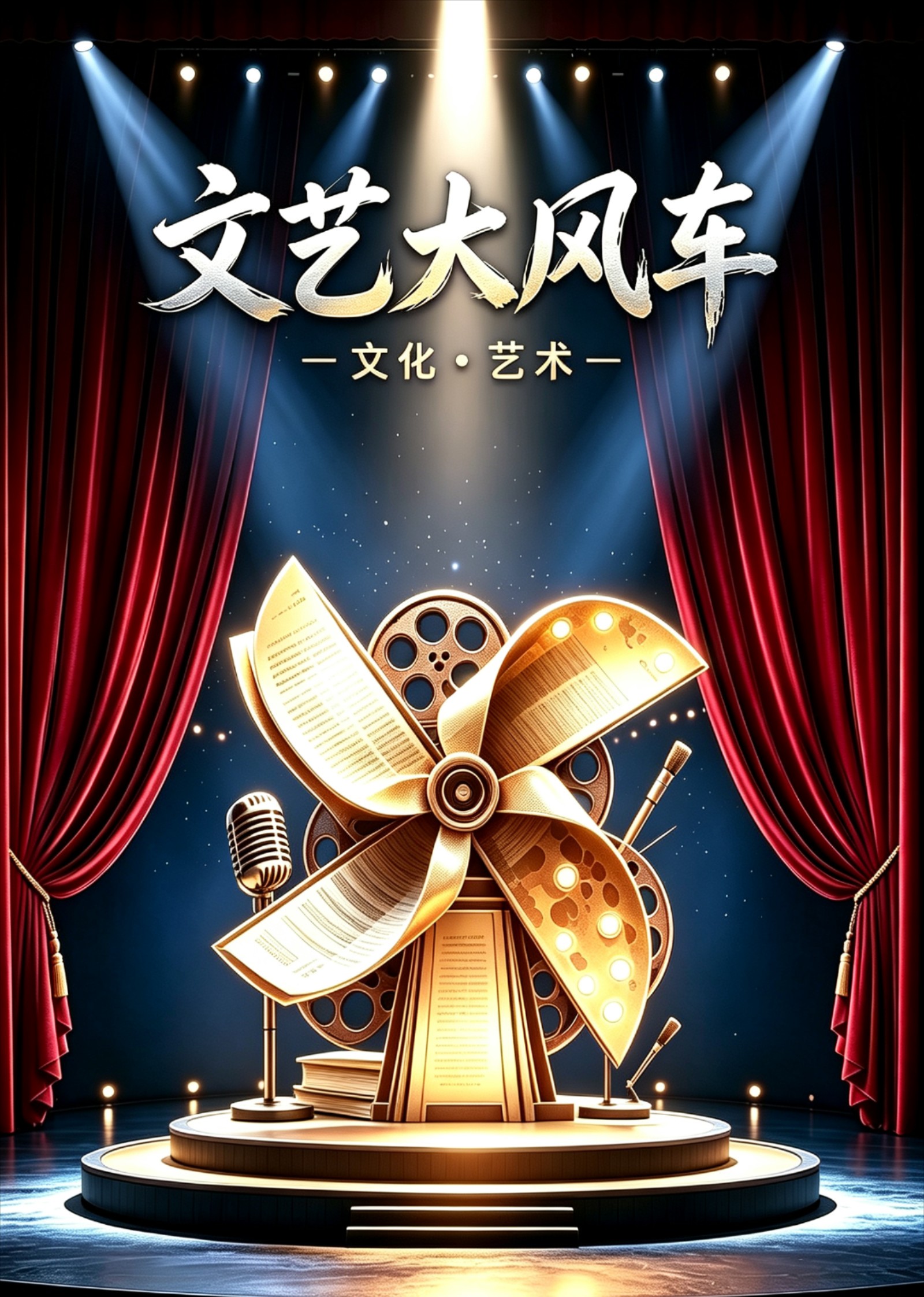 文艺大风车封面图