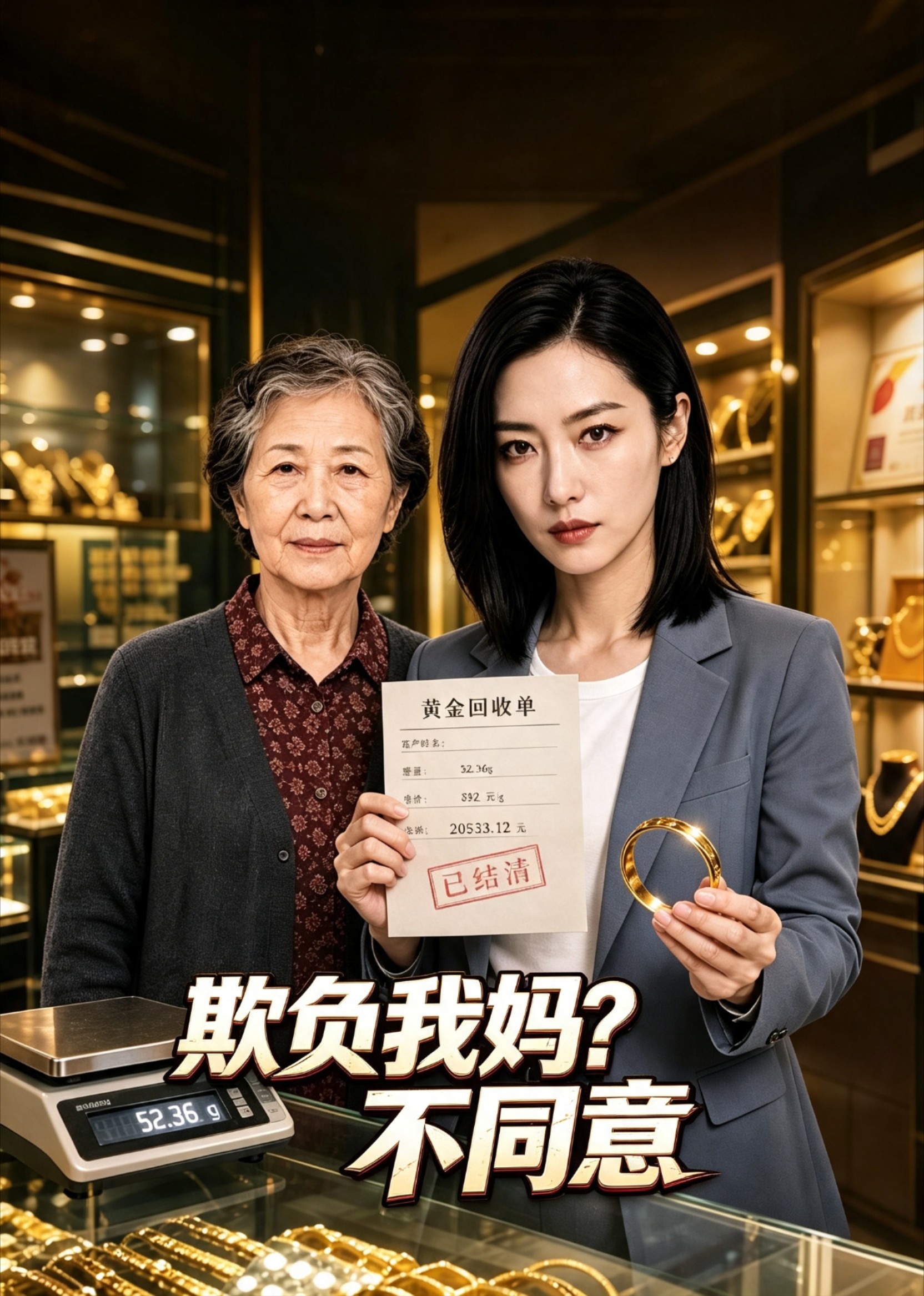 欺负我妈？不同意
