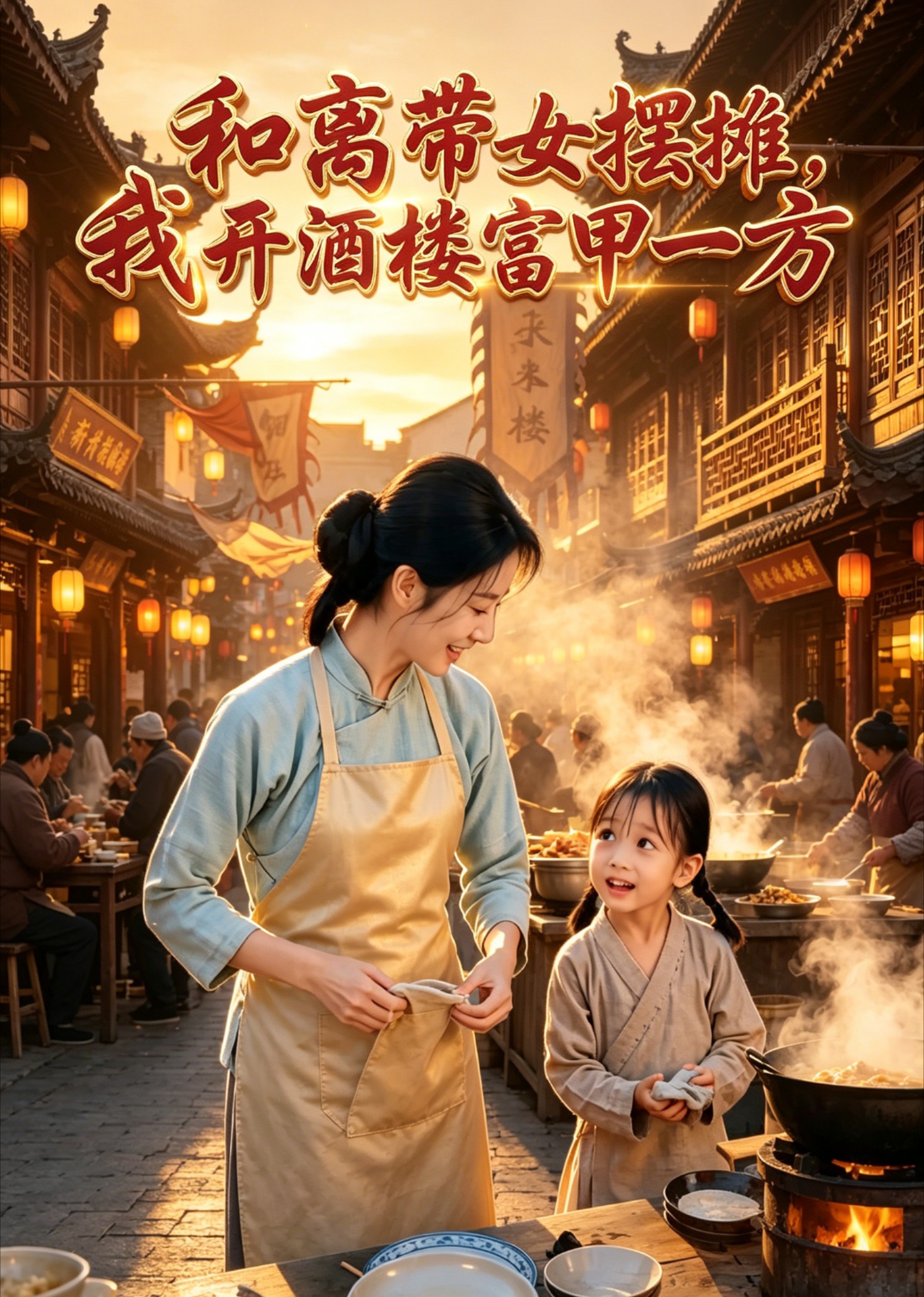 和离带女摆摊，我开酒楼富甲一方