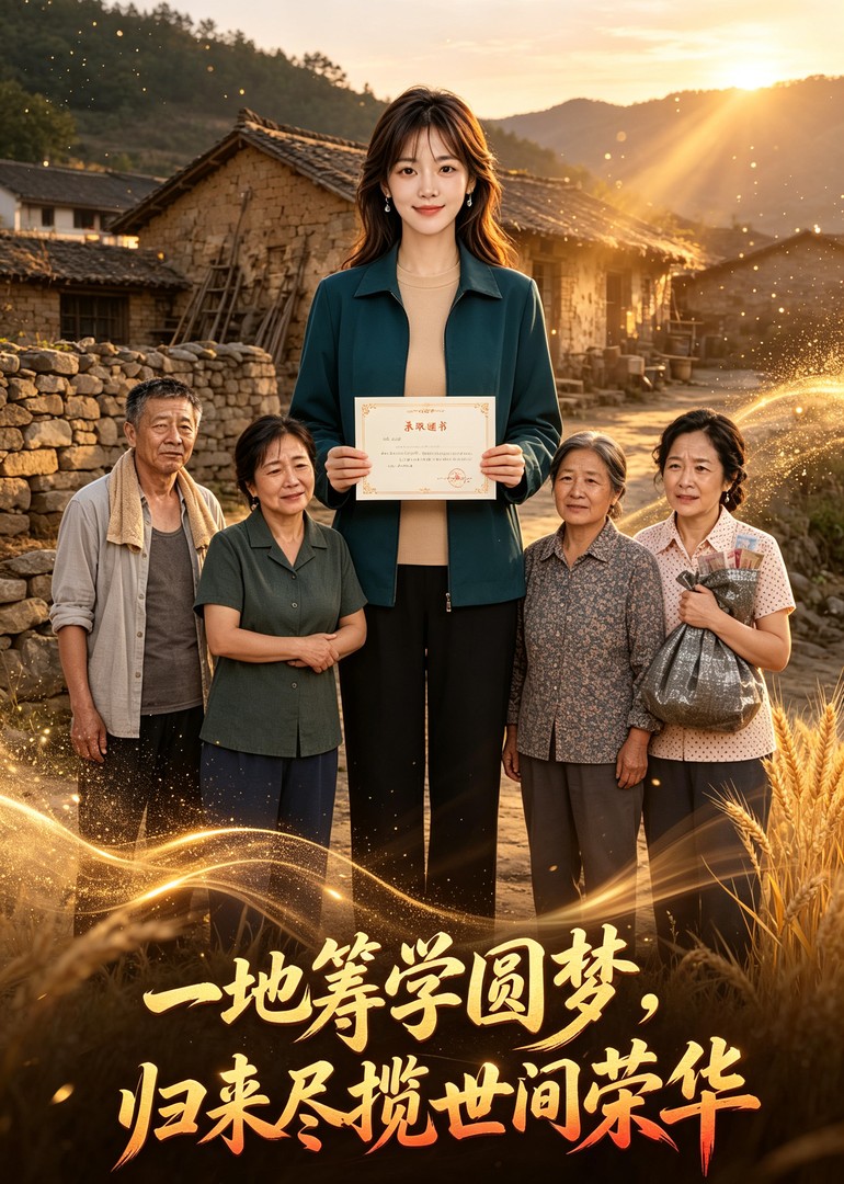 一地筹学圆梦，归来尽揽世间荣华