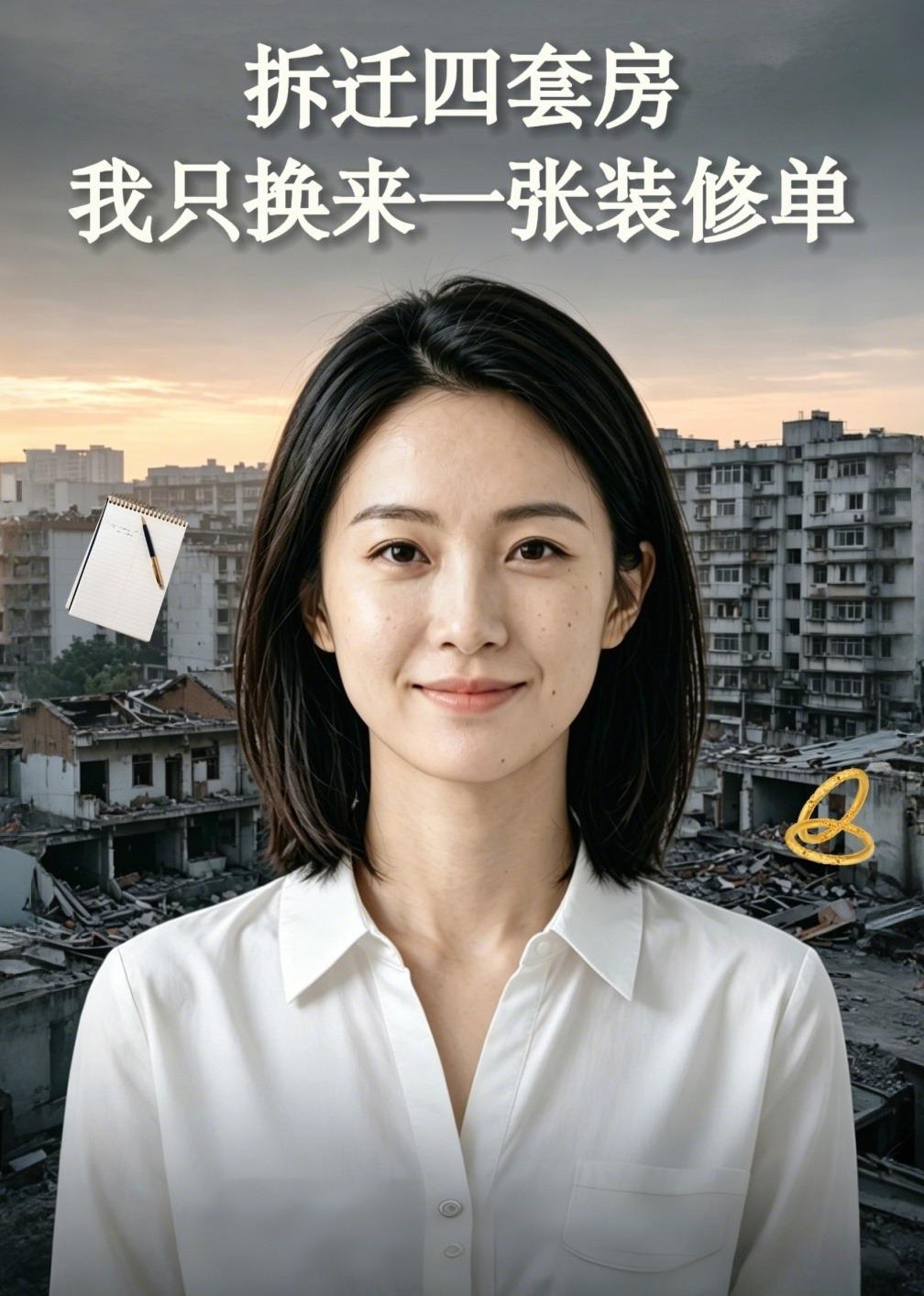 拆迁四套房，我只换来一张装修单