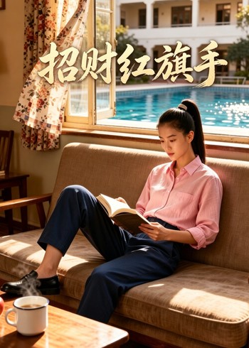 招财红旗手封面图