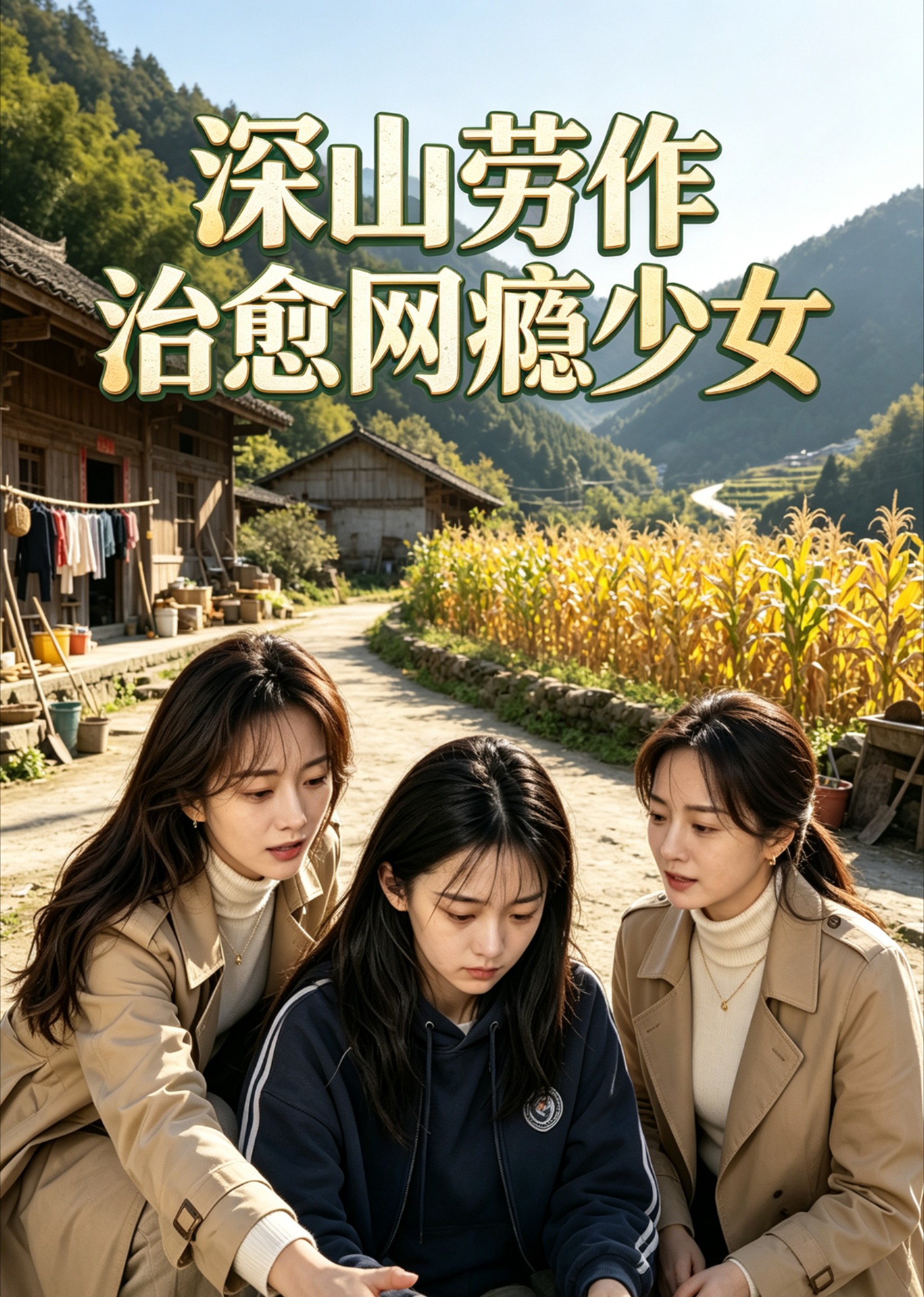 深山劳作治愈网瘾少女