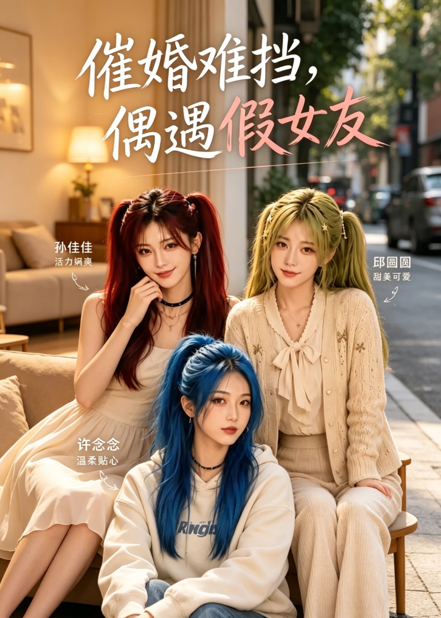 催婚难挡，偶遇假女友