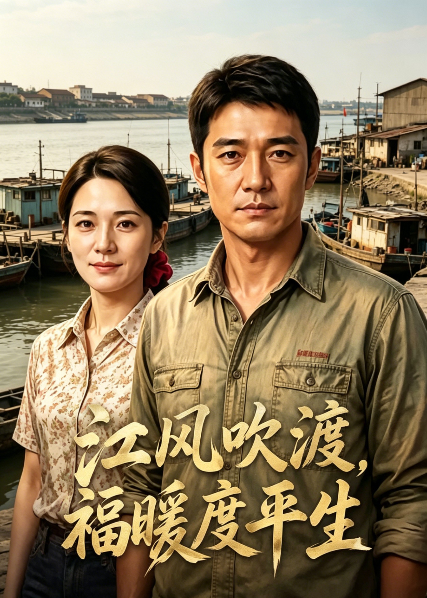 江风吹渡，福暖度平生