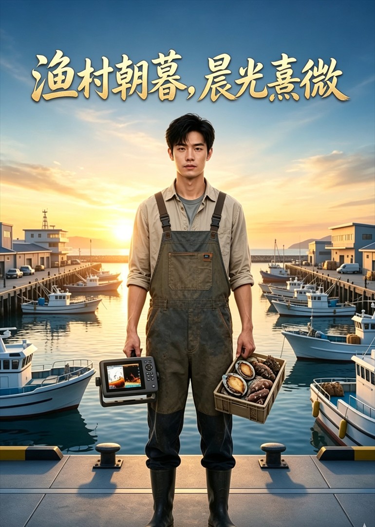 渔村朝暮，晨光熹微封面图