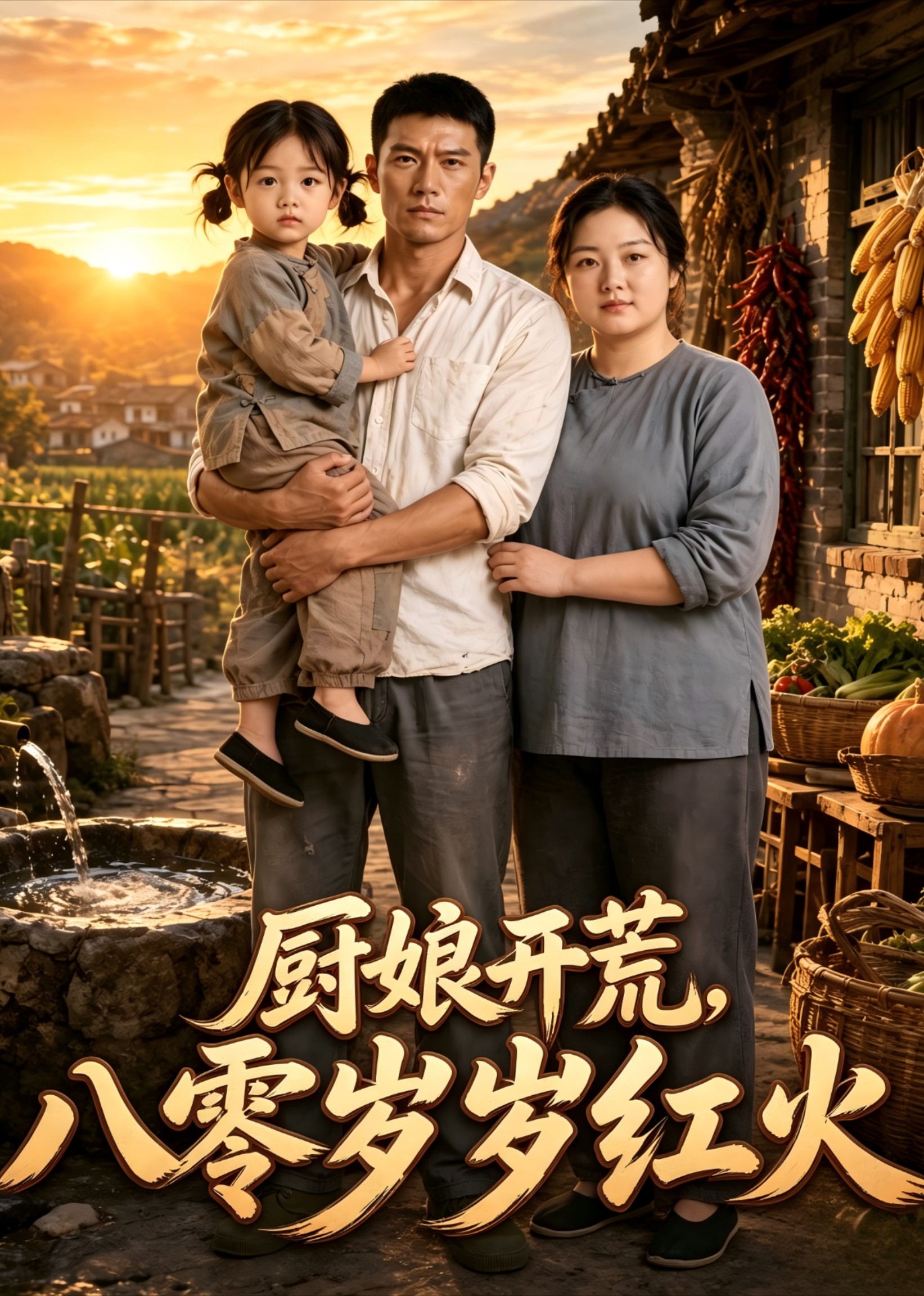 厨娘开荒，八零岁岁红火封面图