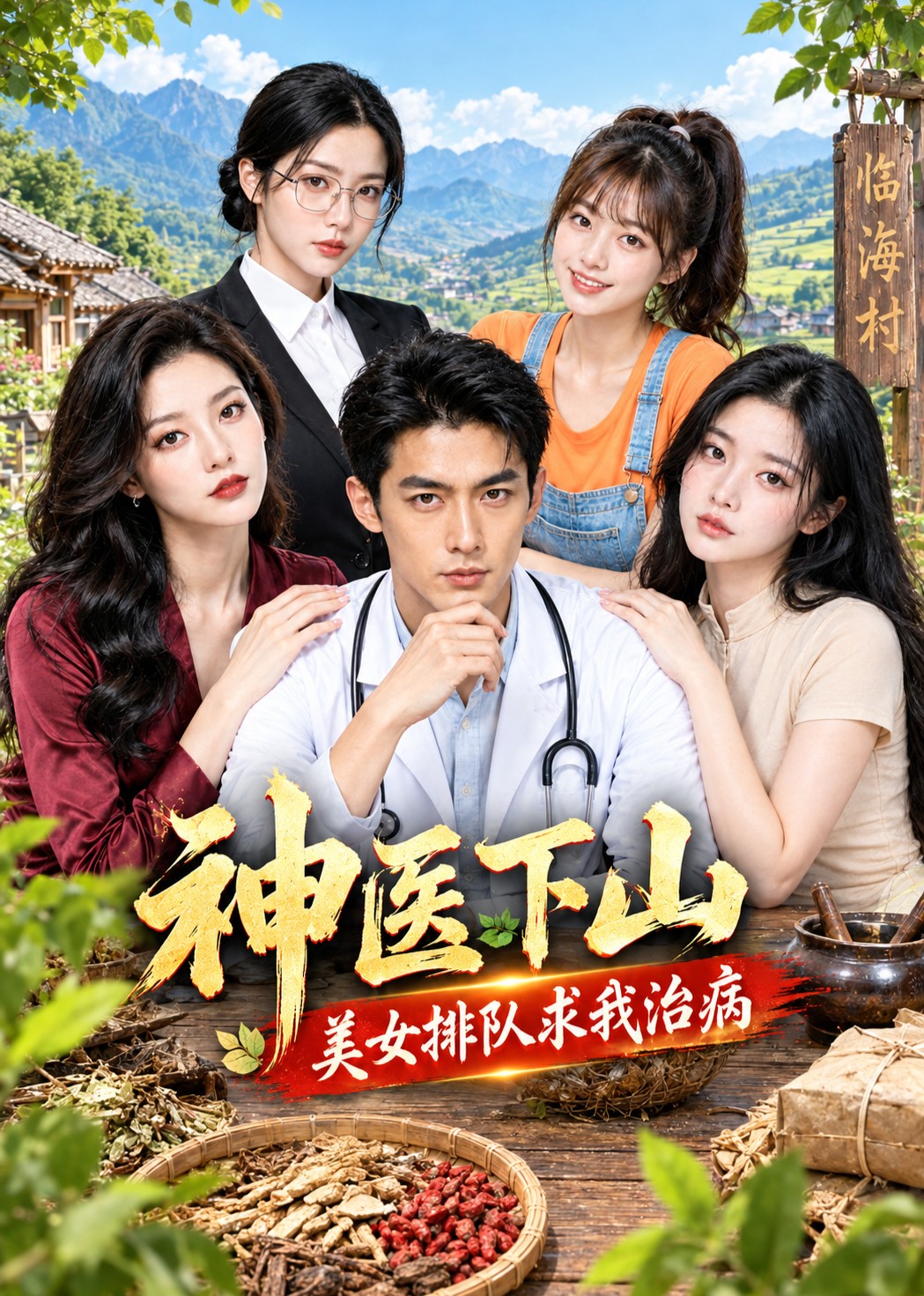 神医下山：美女排队求我治病封面图