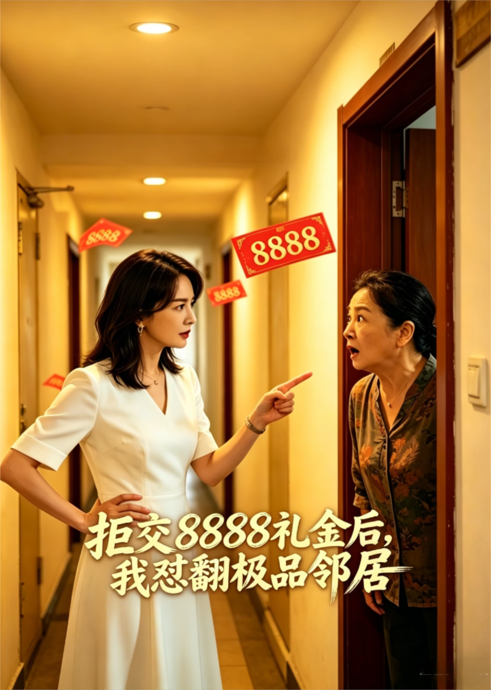 拒交8888礼金后，我怼翻极品邻居封面图