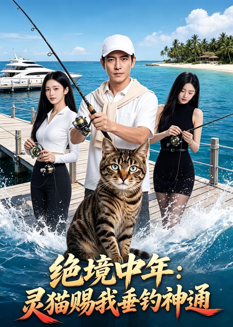 绝境中年：灵猫赐我垂钓神通封面图