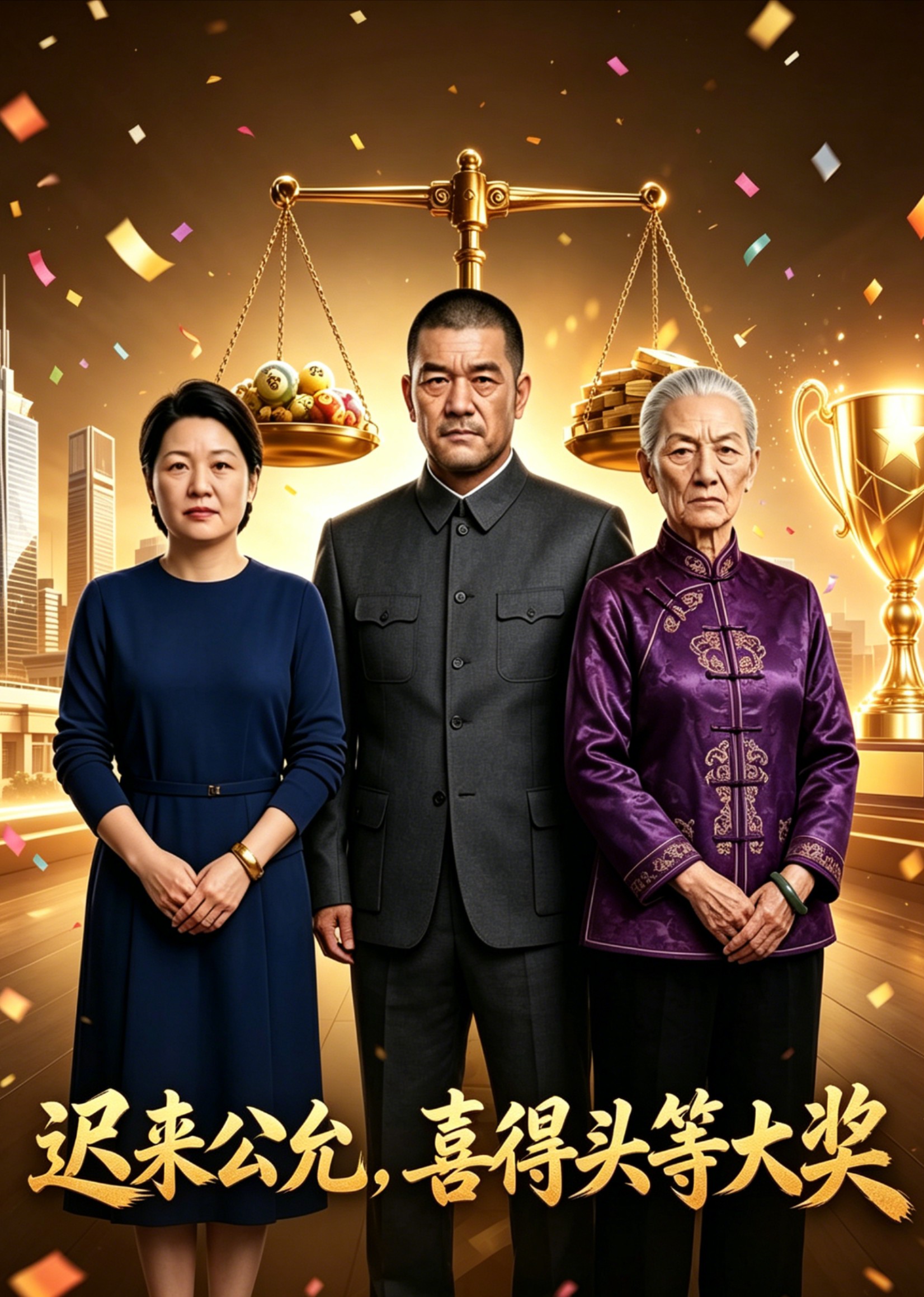 迟来公允，喜得头等大奖