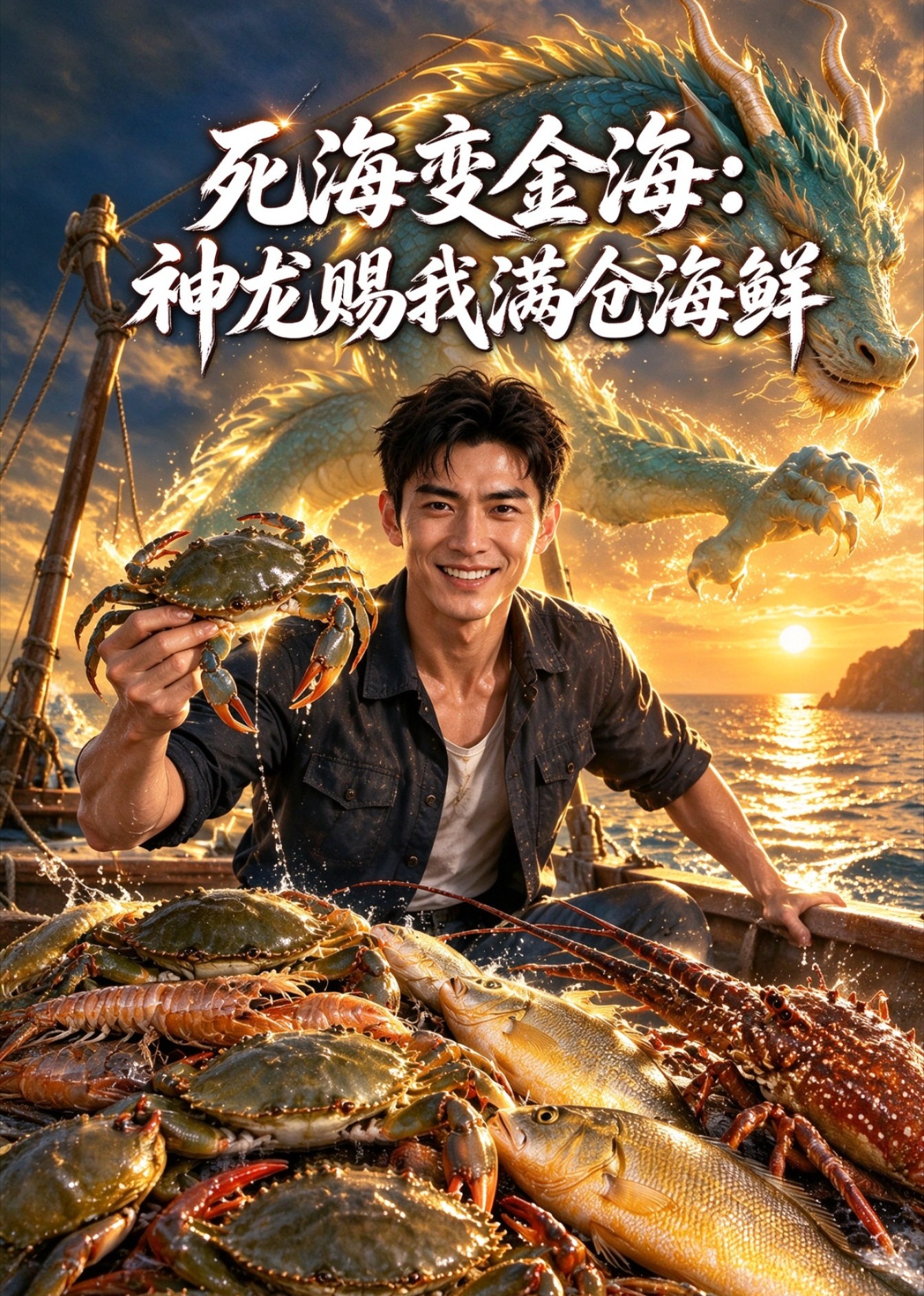 死海变金海：神龙赐我满仓海鲜封面图