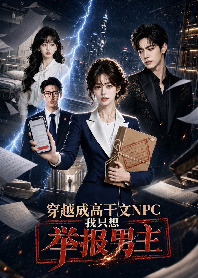 穿越成高干文NPC，我只想举报男主封面图