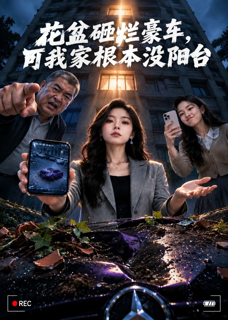 花盆砸烂豪车，可我家根本没阳台封面图