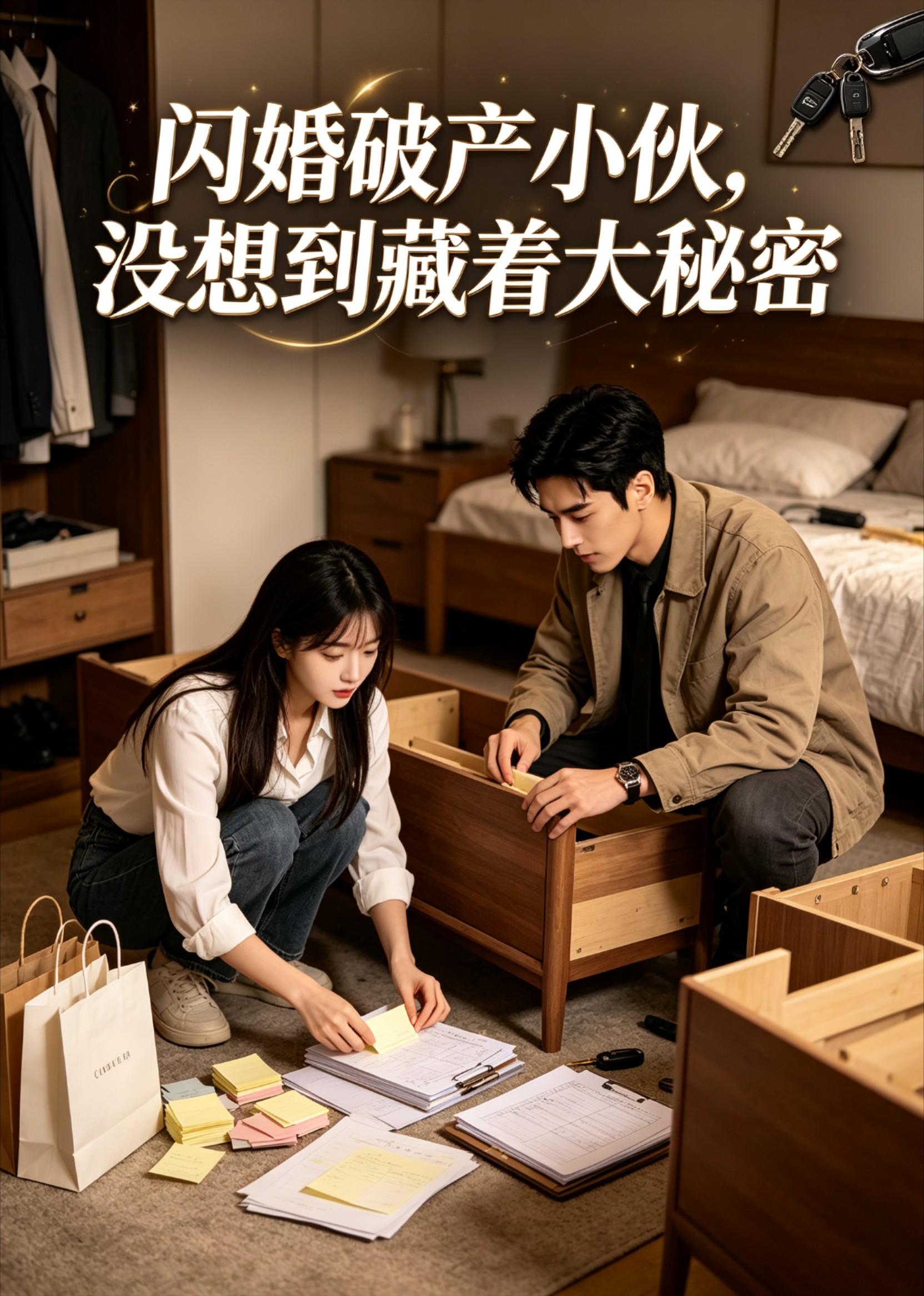 闪婚破产小伙，没想到藏着大秘密封面图