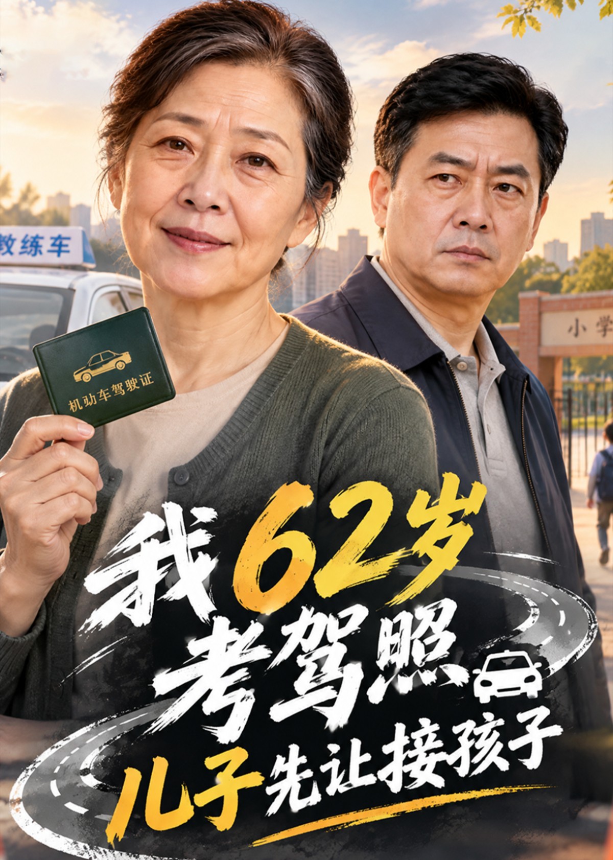 我62岁考驾照儿子先让接孩子封面图