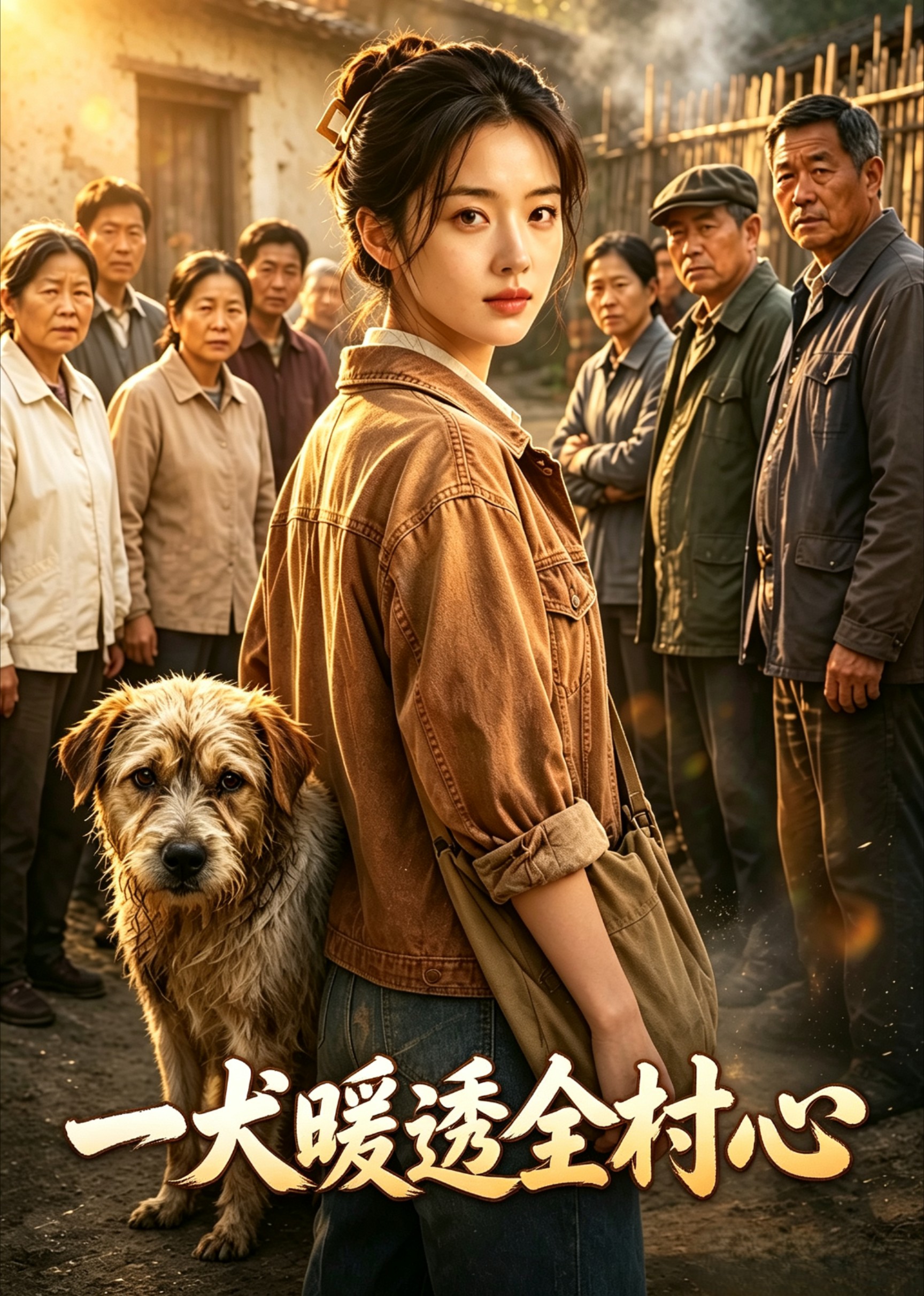 一犬暖透全村心