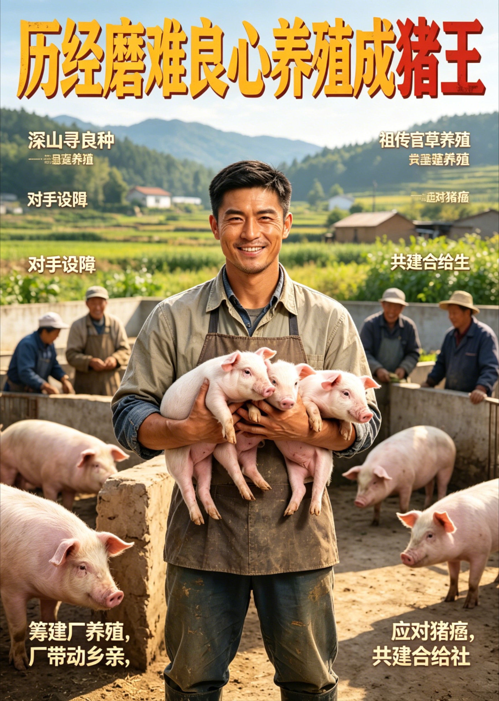 历经磨难良心养殖成猪王