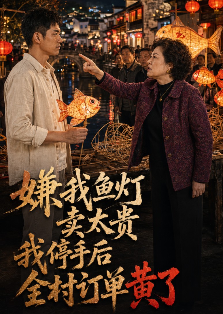 嫌我鱼灯卖太贵，我停手后全村订单黄了封面图