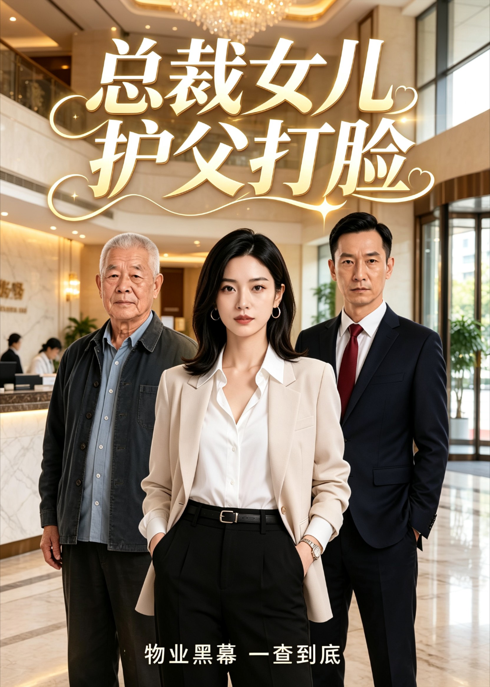 总裁女儿护父打脸封面图