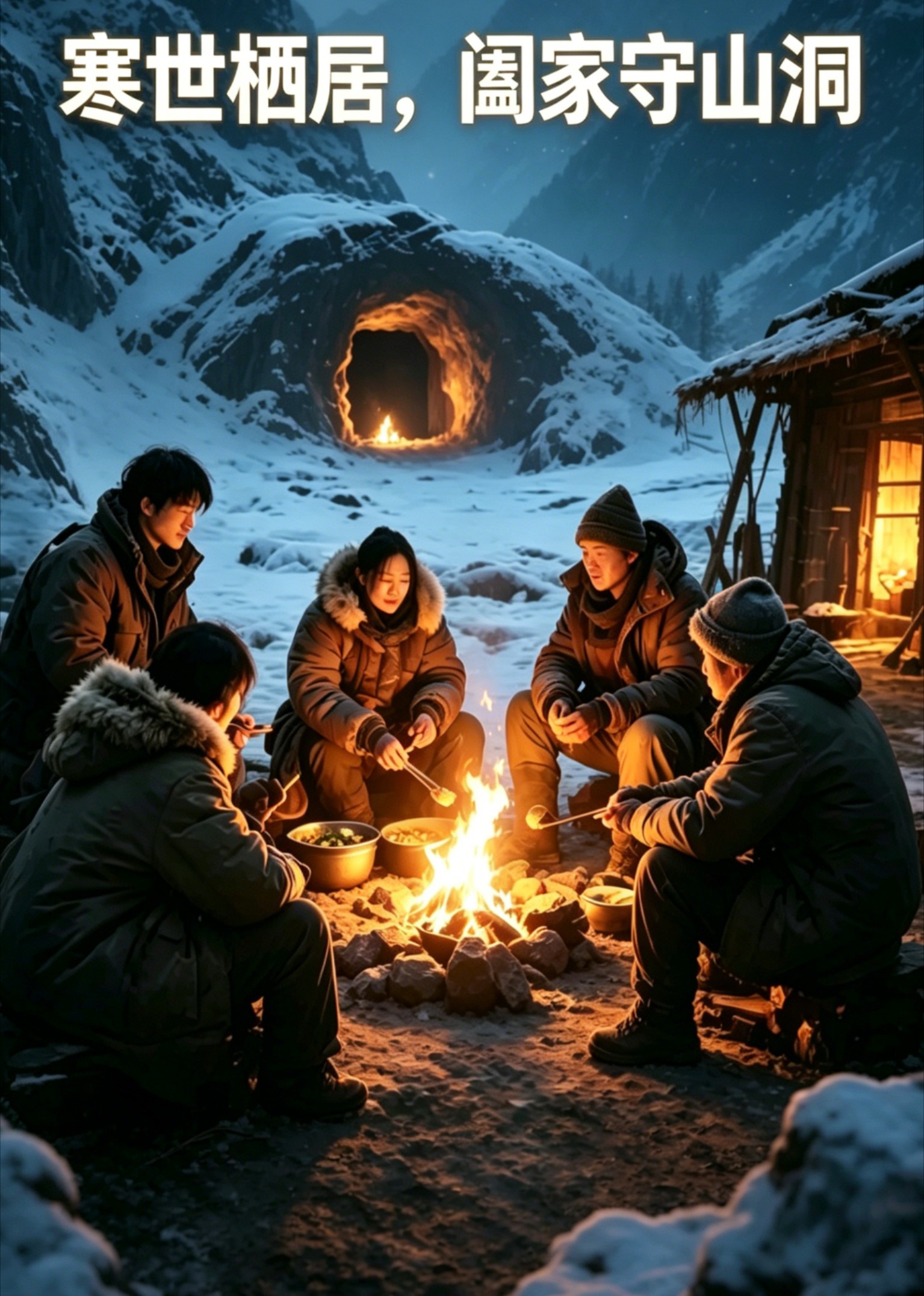 寒世栖居，阖家守山洞封面图