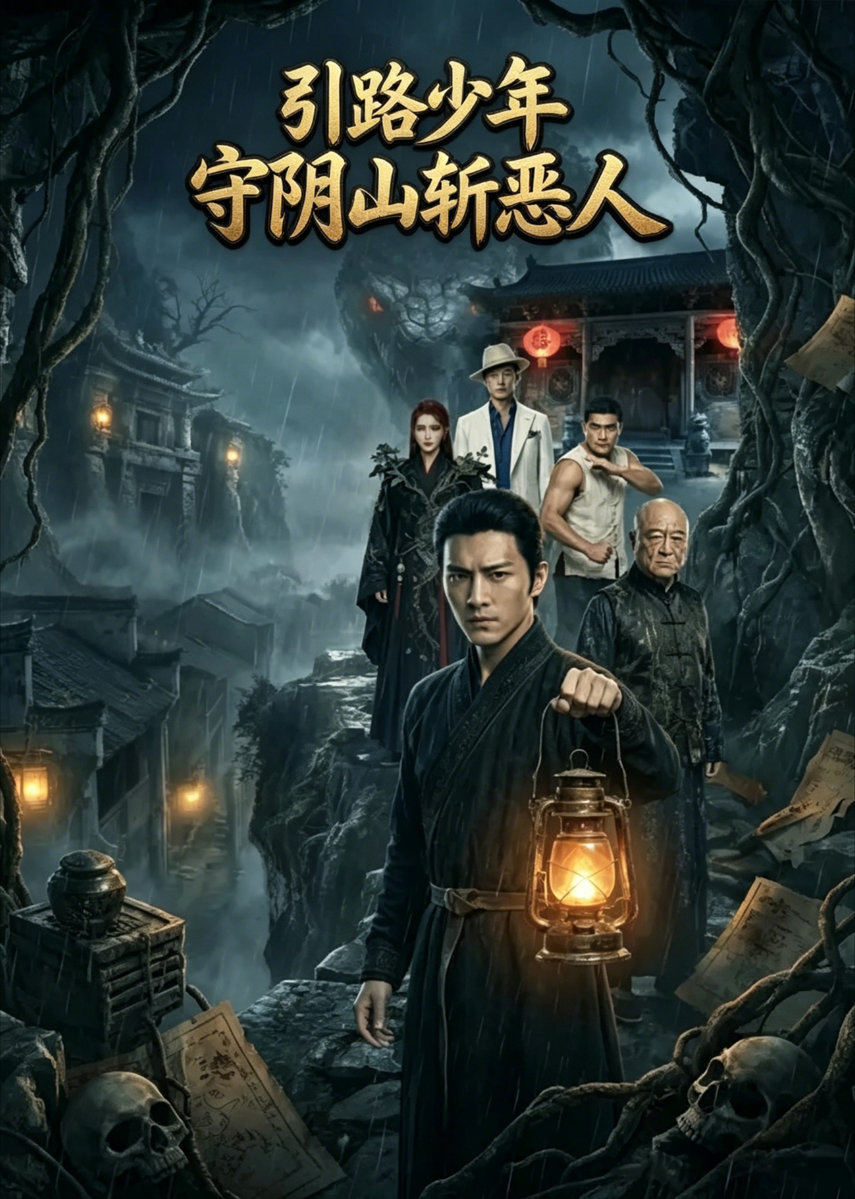 引路少年守阴山斩恶人