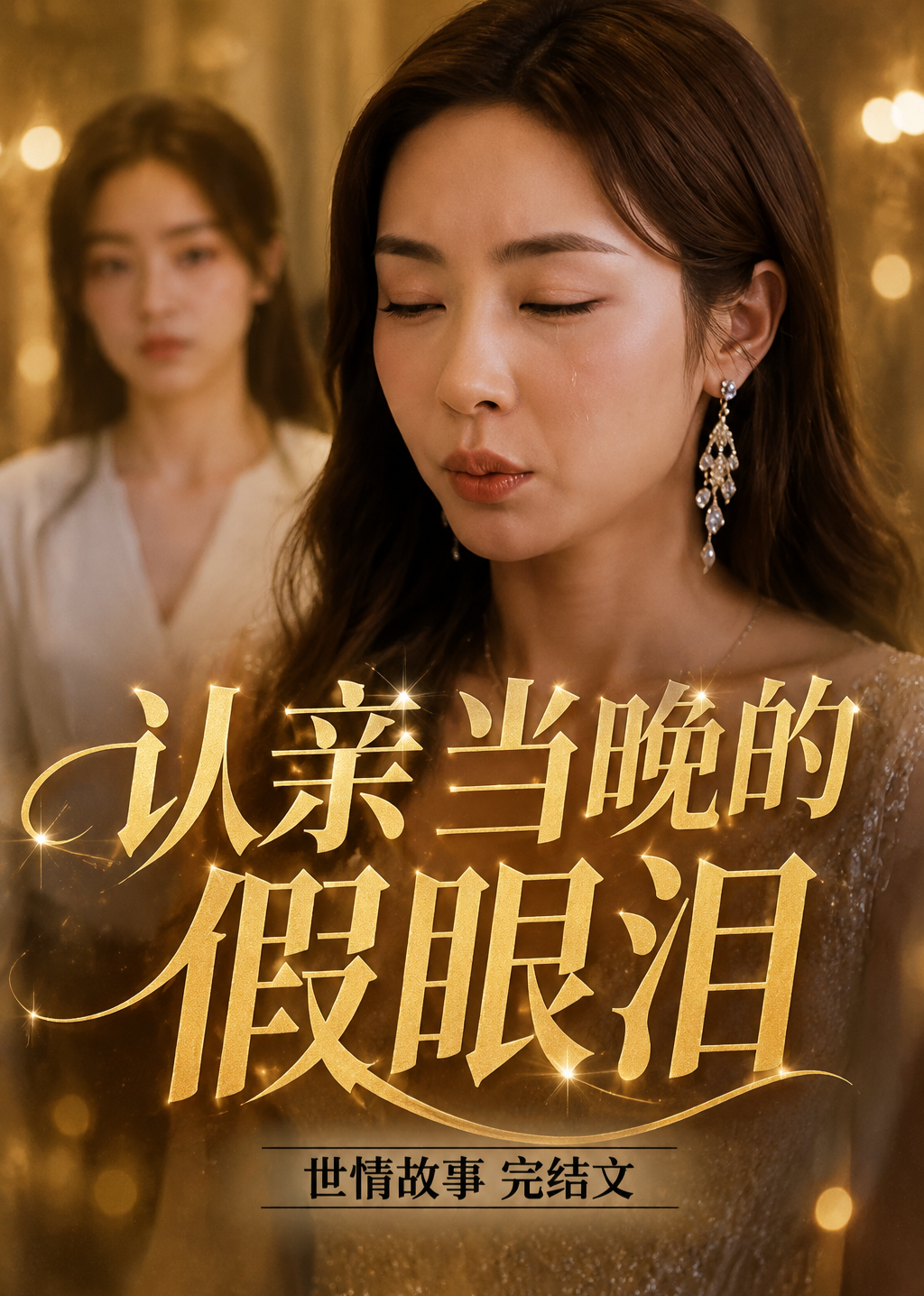 认亲当晚的假眼泪
