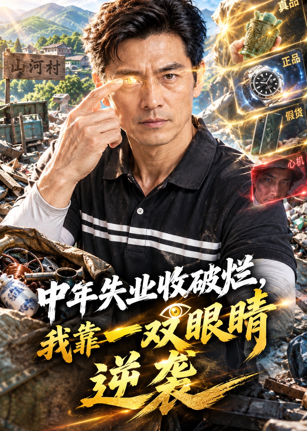 中年失业收破烂，我靠一双眼睛逆袭封面图