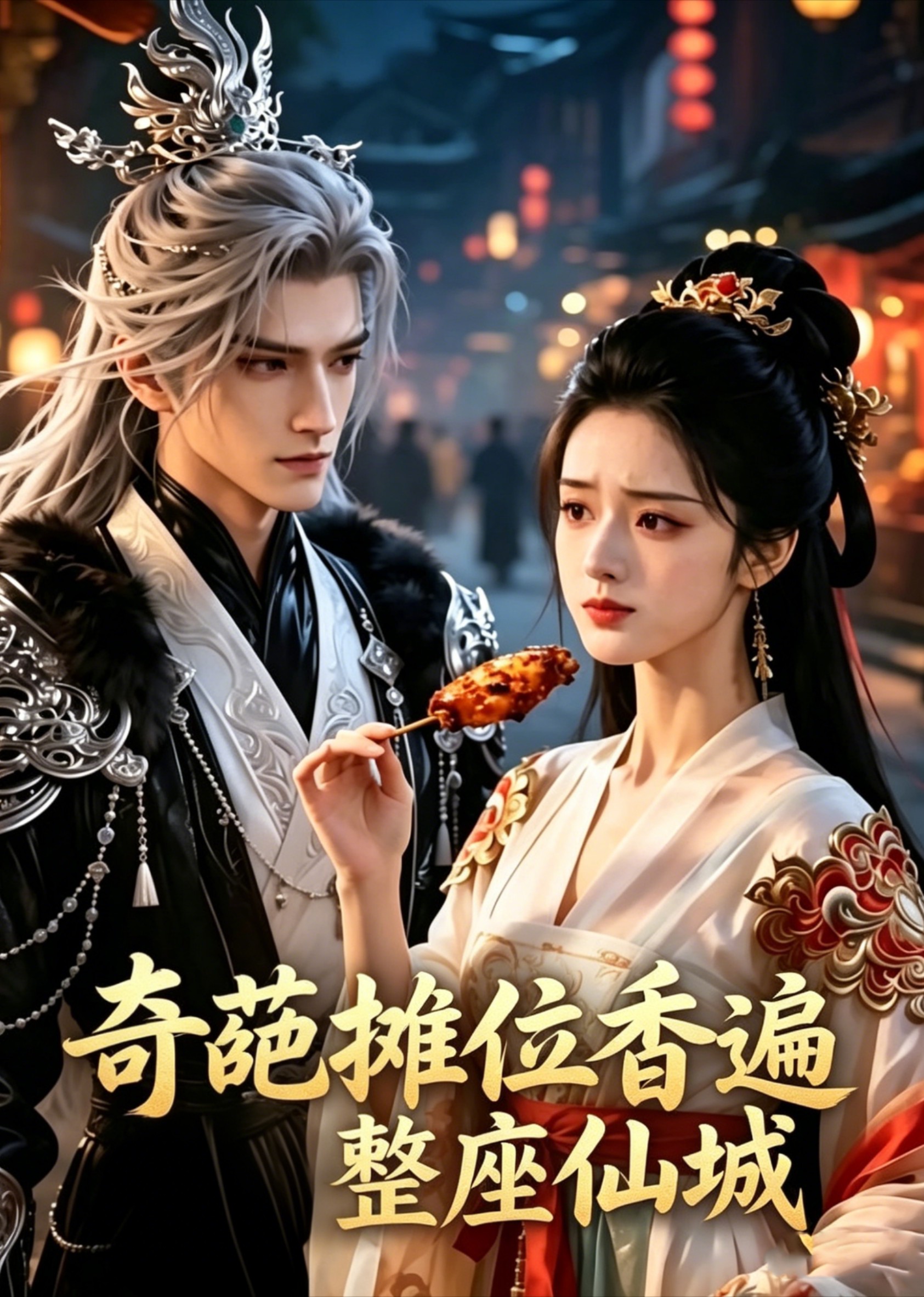 奇葩摊位香遍整座仙城