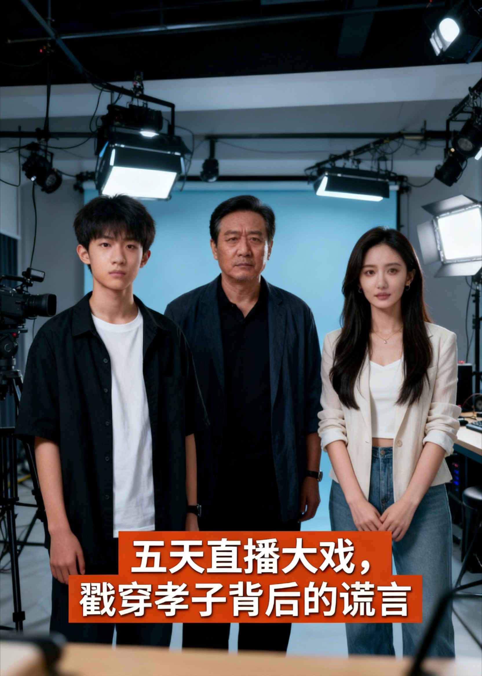 五天直播大戏，戳穿孝子背后的谎言封面图