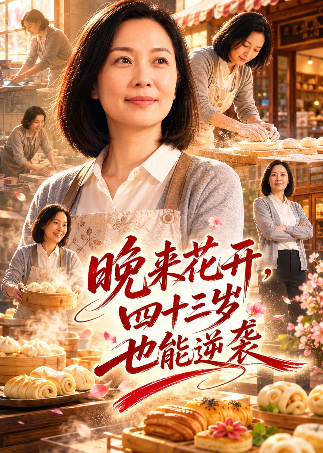 晚来花开，四十三岁也能逆袭