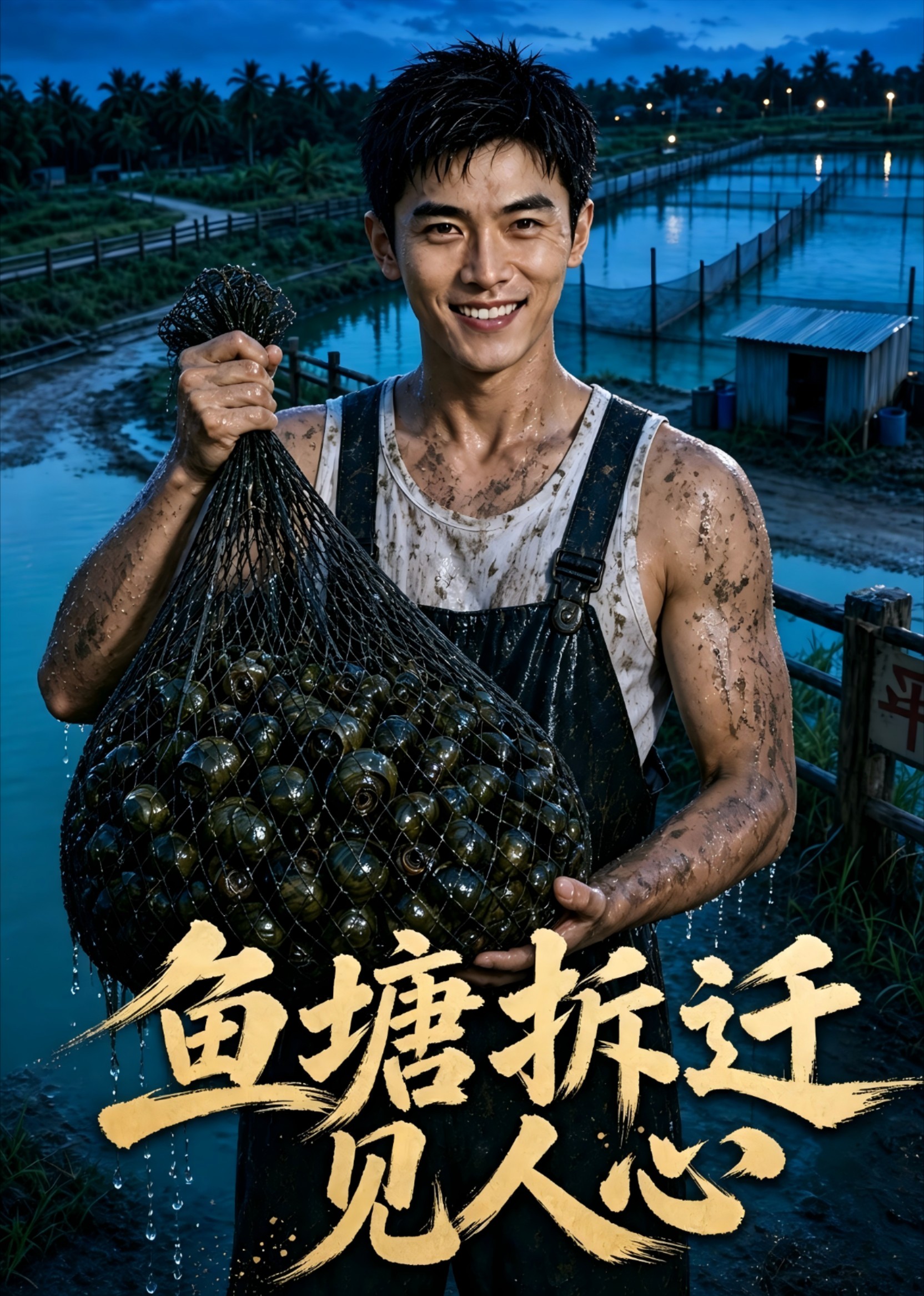 鱼塘拆迁见人心
