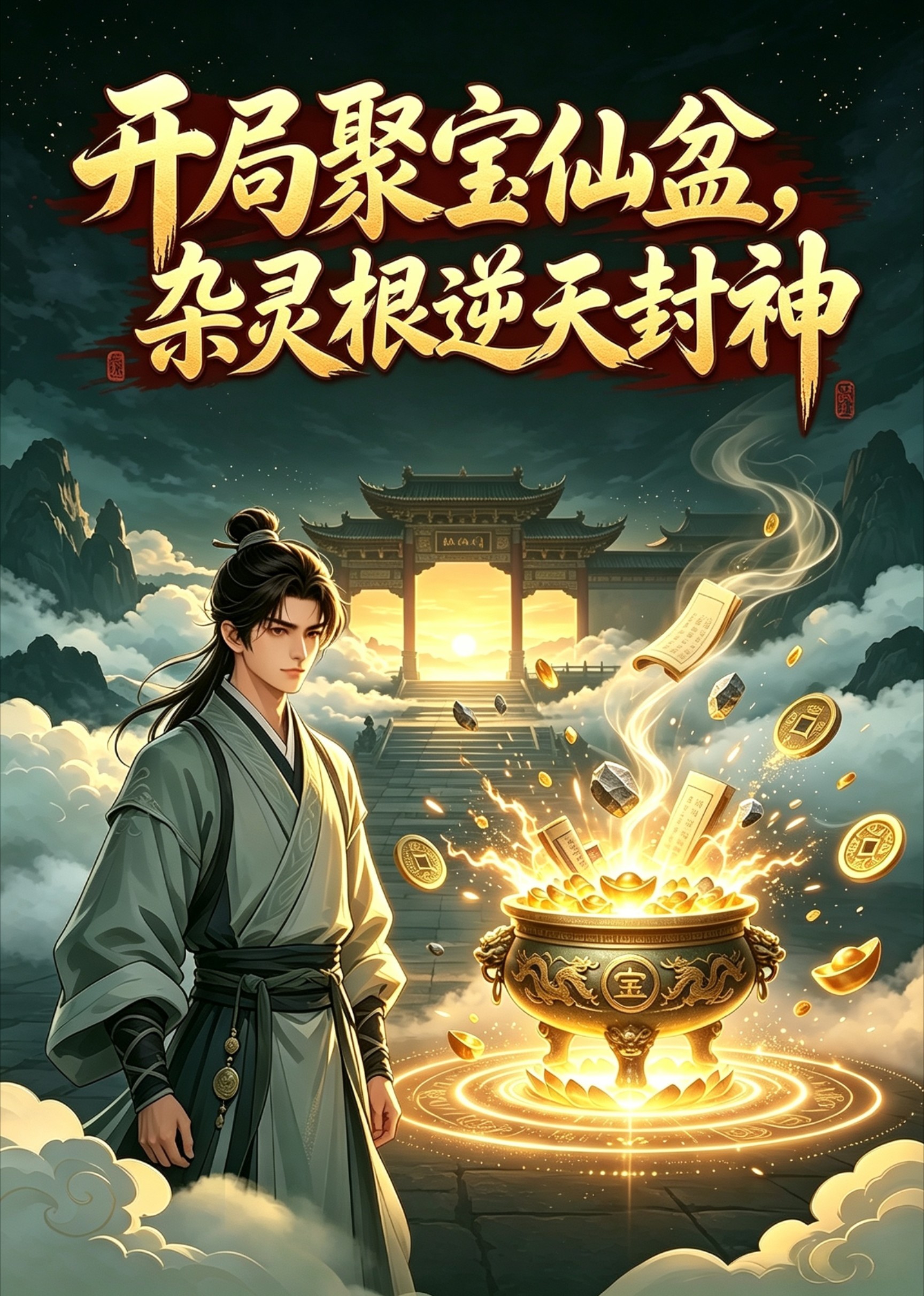 开局聚宝仙盆，杂灵根逆天封神