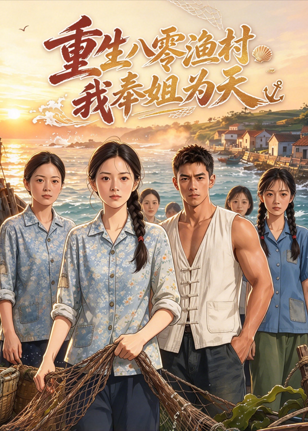 重生八零渔村，我奉姐为天封面图