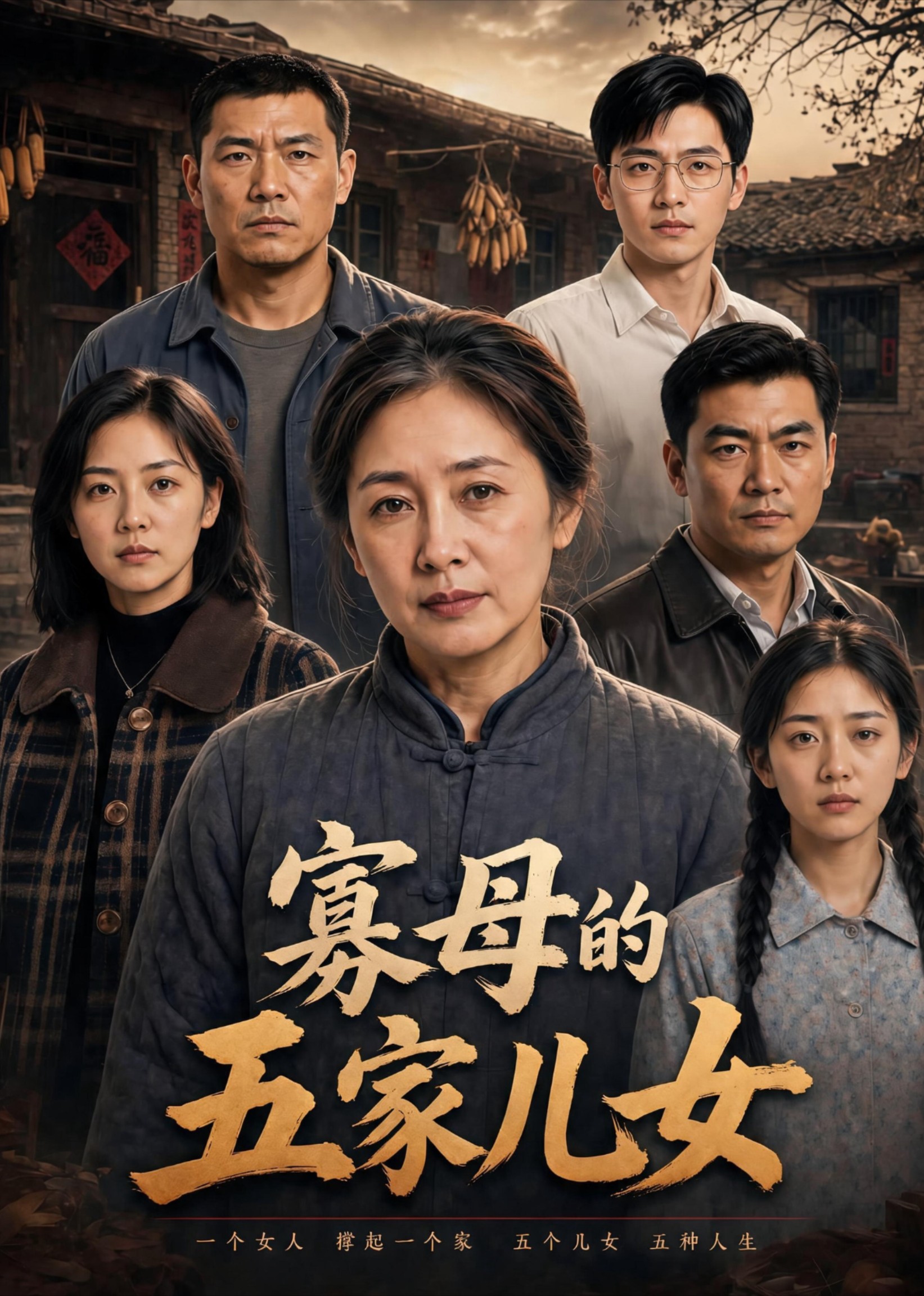 寡母的五家儿女封面图