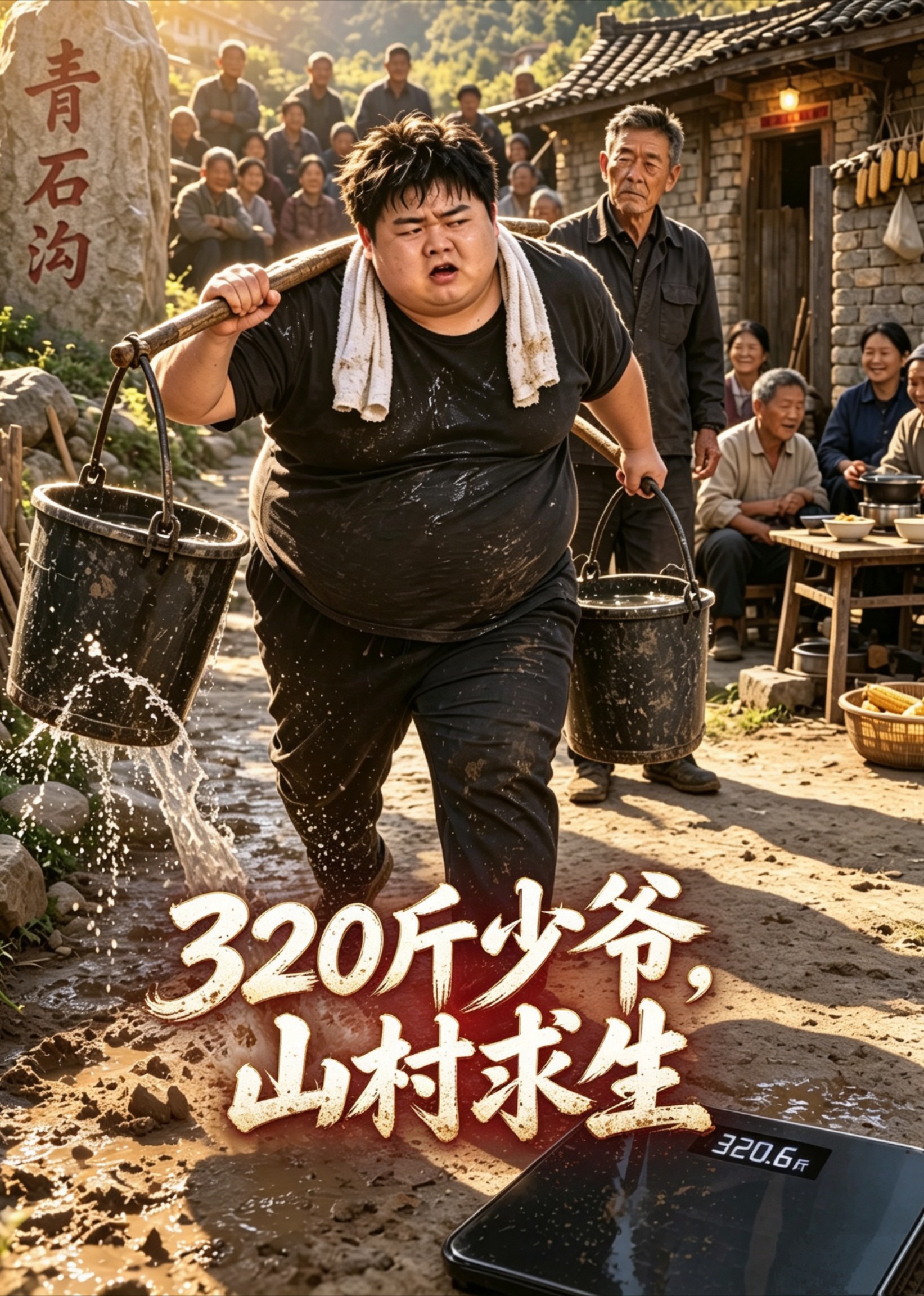 320 斤少爷，山村求生