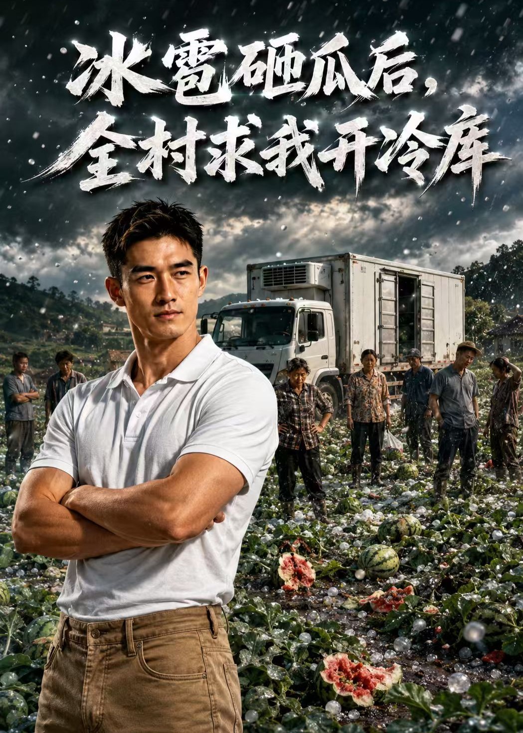 冰雹砸瓜后，全村求我开冷库