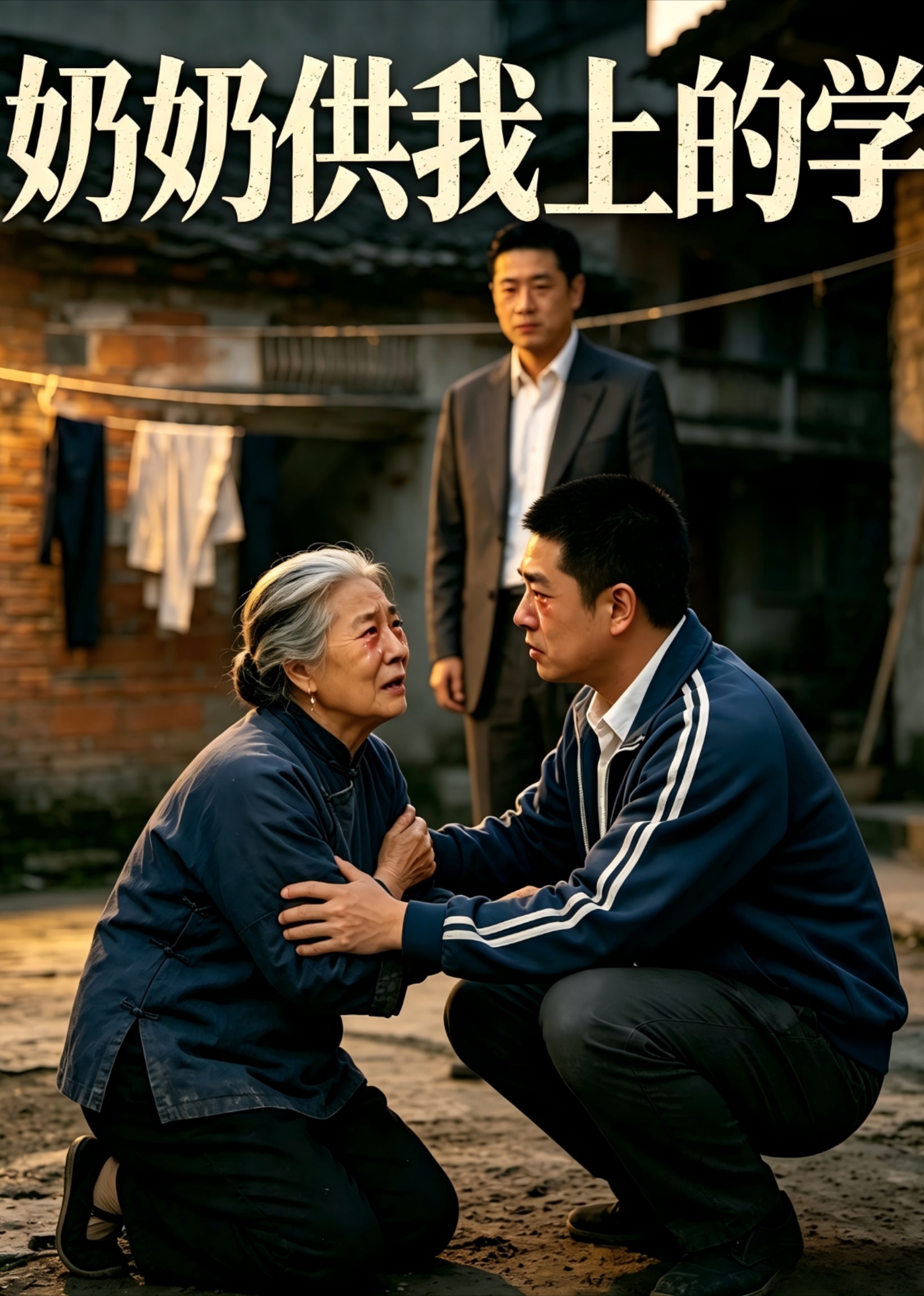 奶奶供我上的学