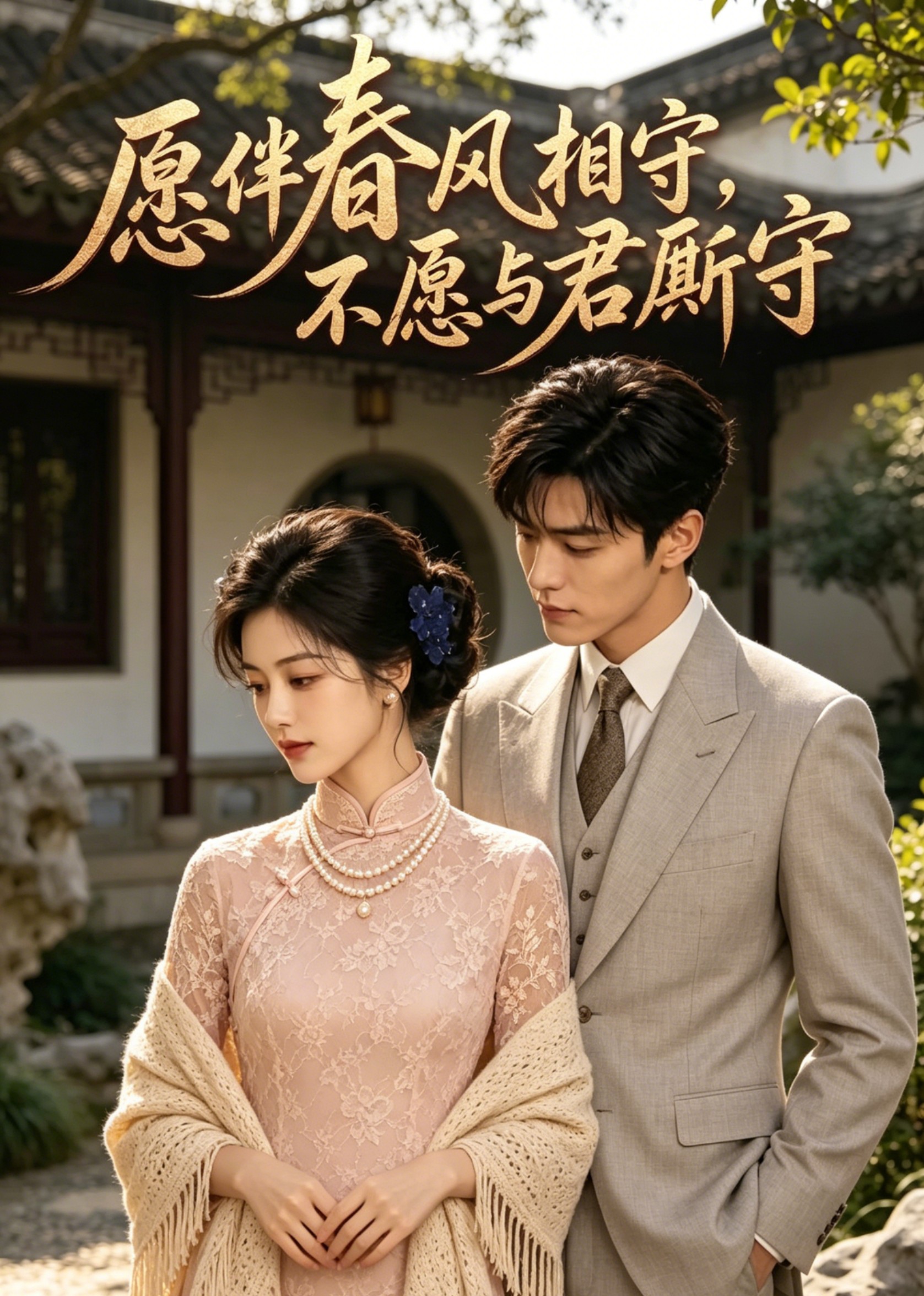 愿伴春风相守，不愿与君厮守