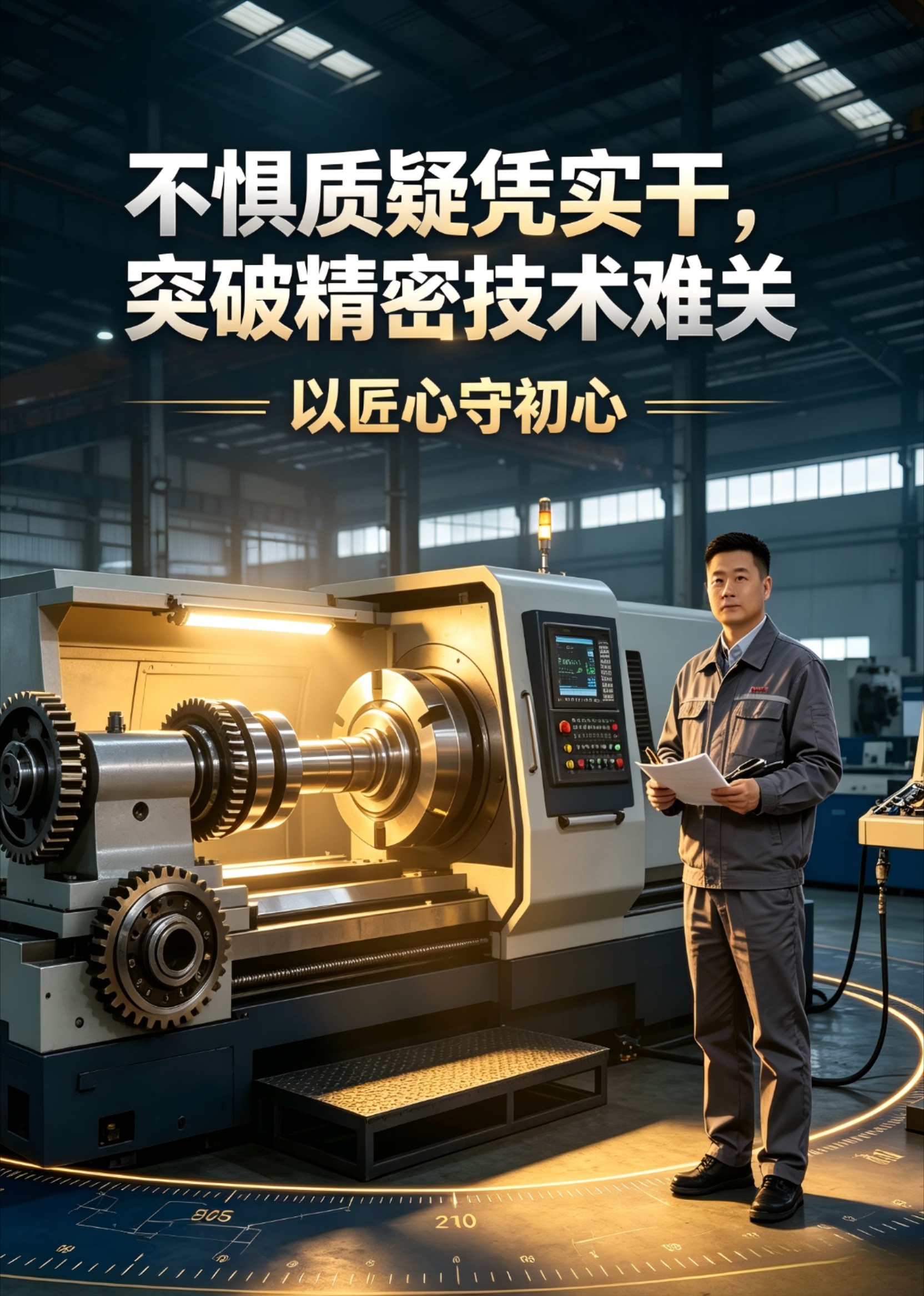 不惧质疑凭实干，突破精密技术难关封面图
