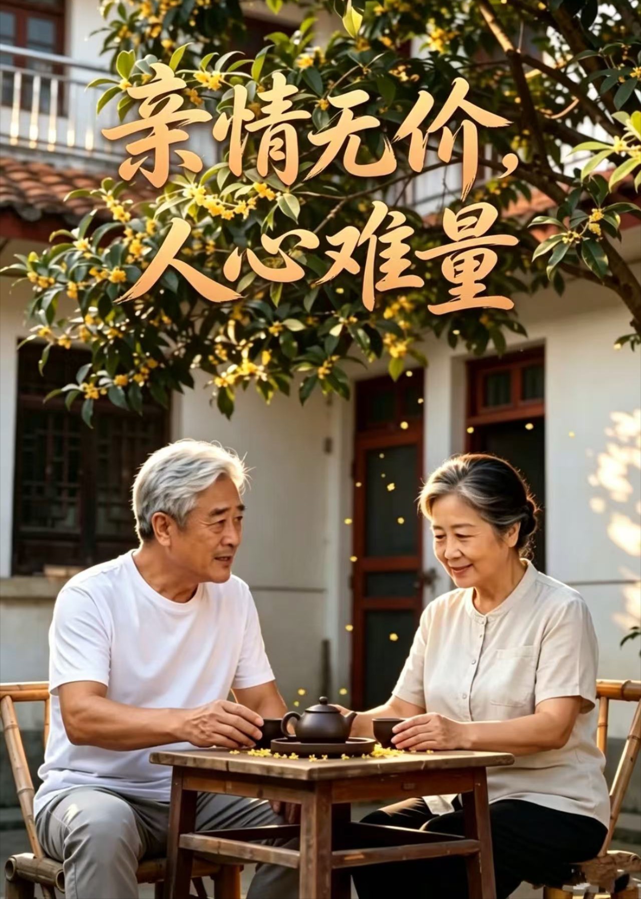 亲情无价，人心难量