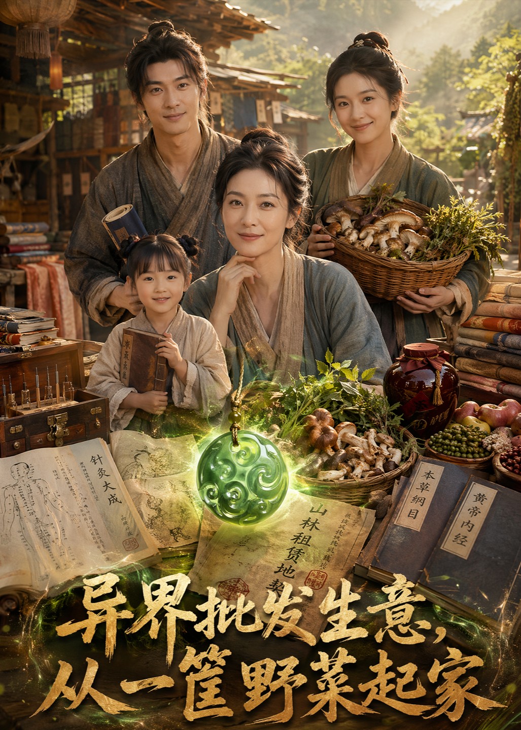 异界批发生意，从一筐野菜起家