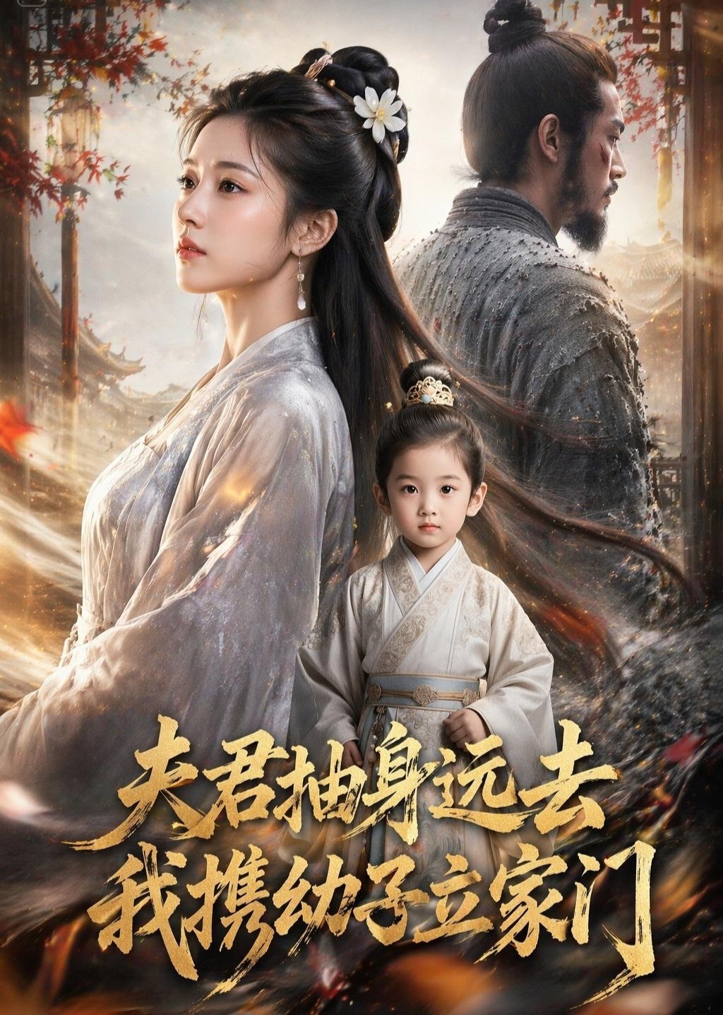 夫君抽身远去，我携幼子立家门