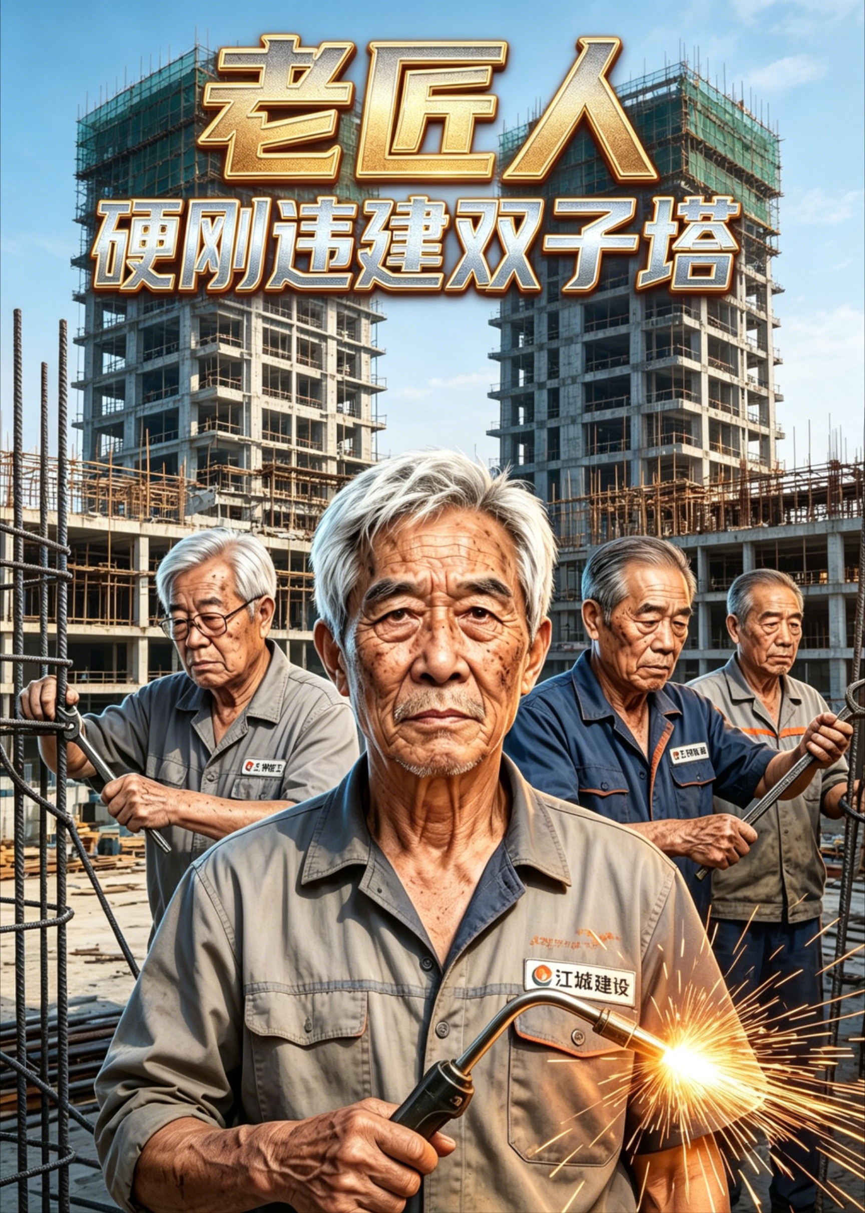 老匠人硬刚违建双子塔