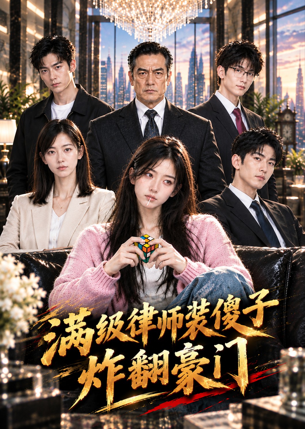 满级律师装傻子，炸翻豪门封面图