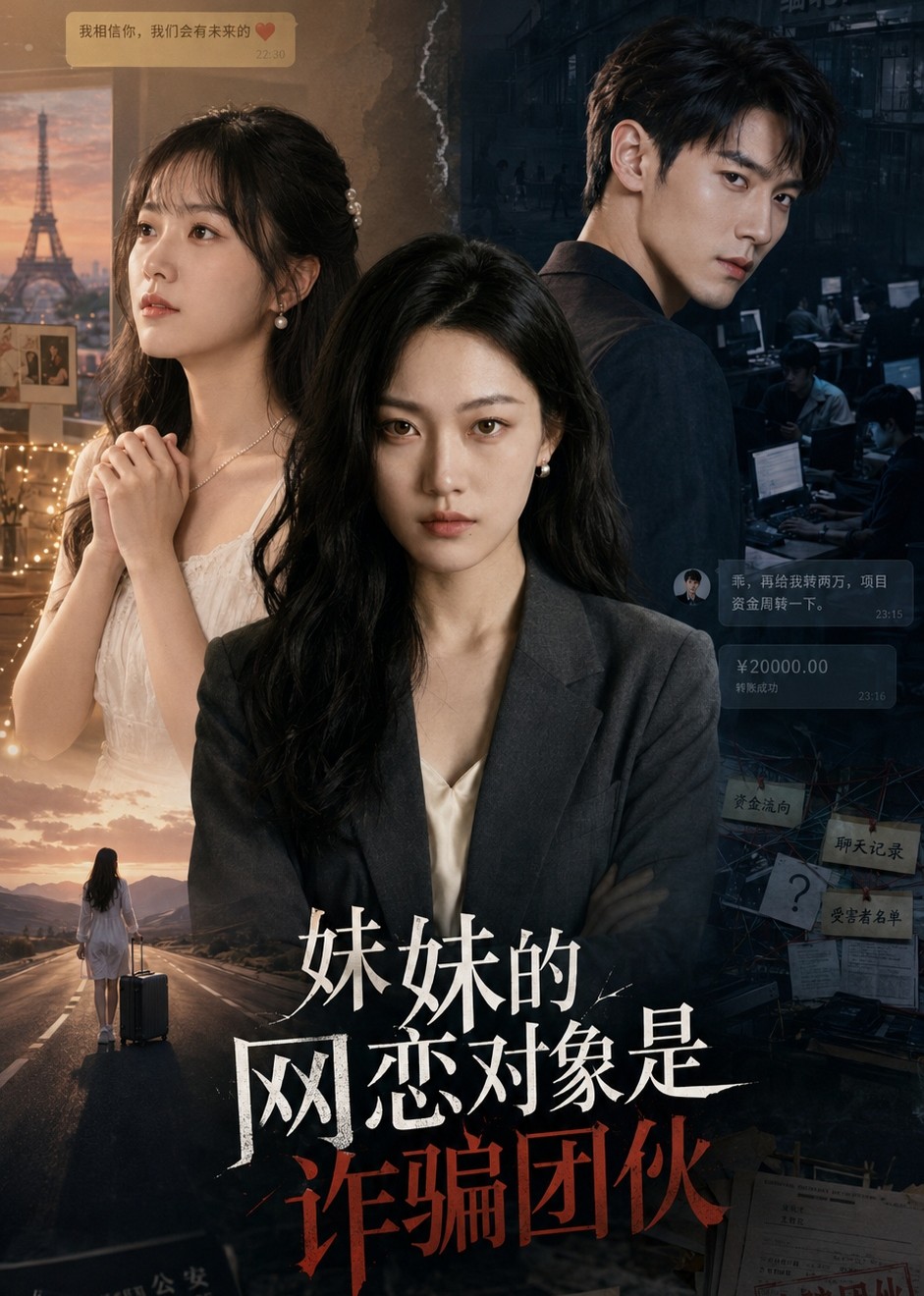 妹妹的网恋对象是诈骗团伙