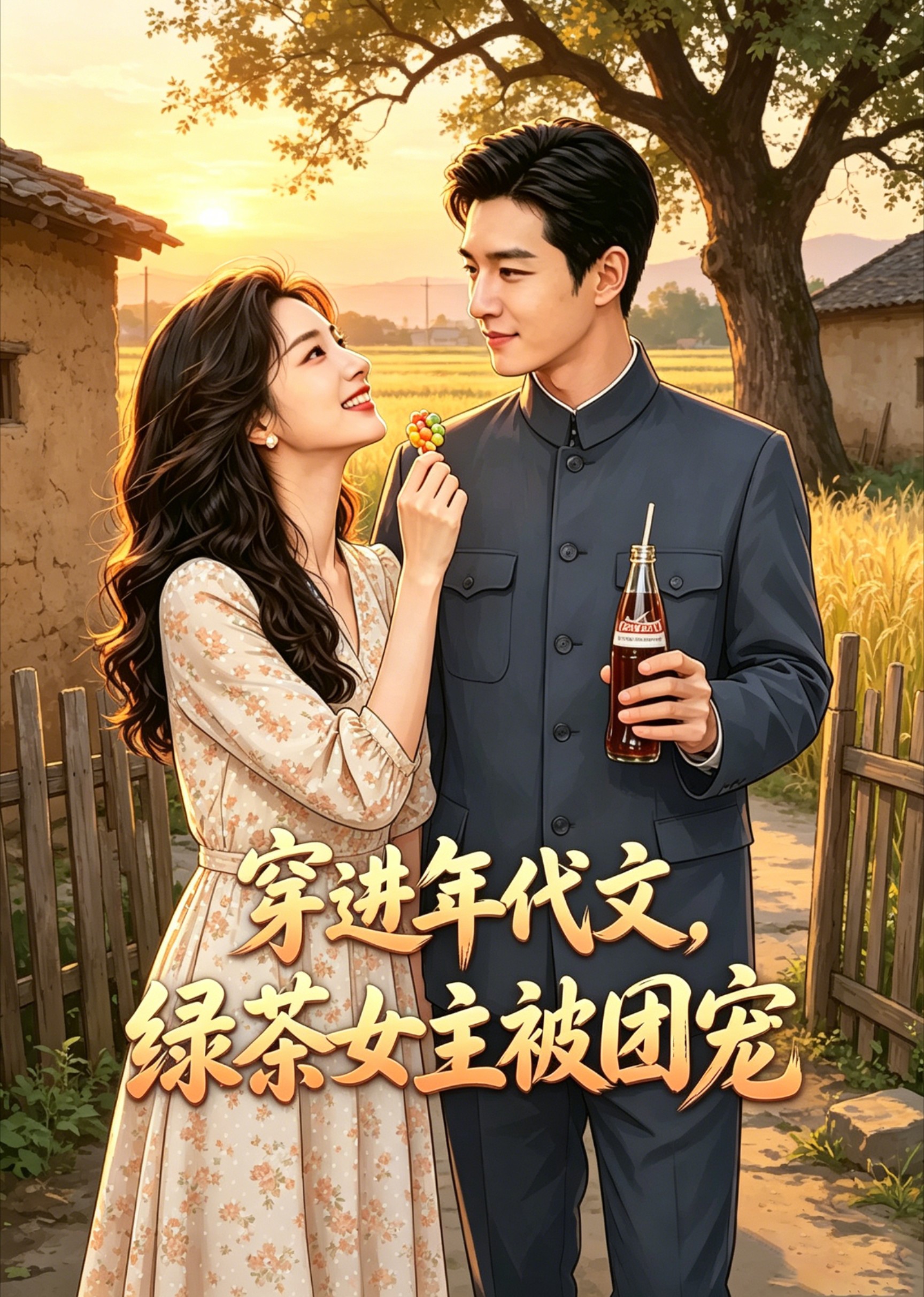 穿进年代文，绿茶女主被团宠