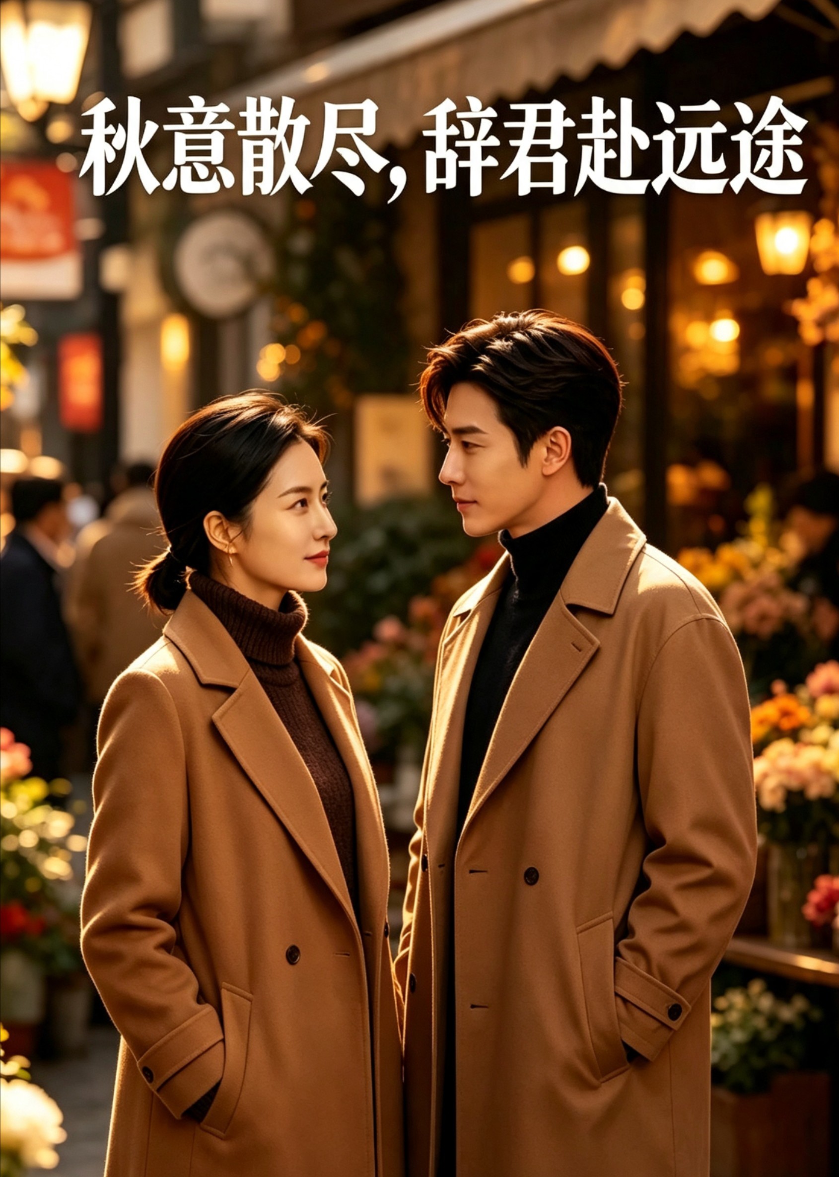 秋意散尽，辞君赴远途