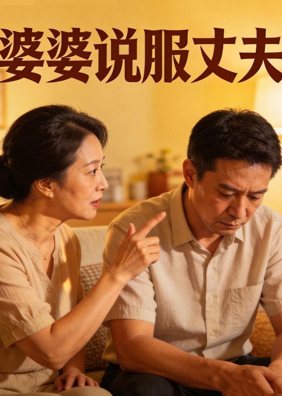 婆婆说服丈夫封面图