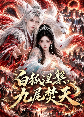 白狐涅槃，九尾焚天封面图